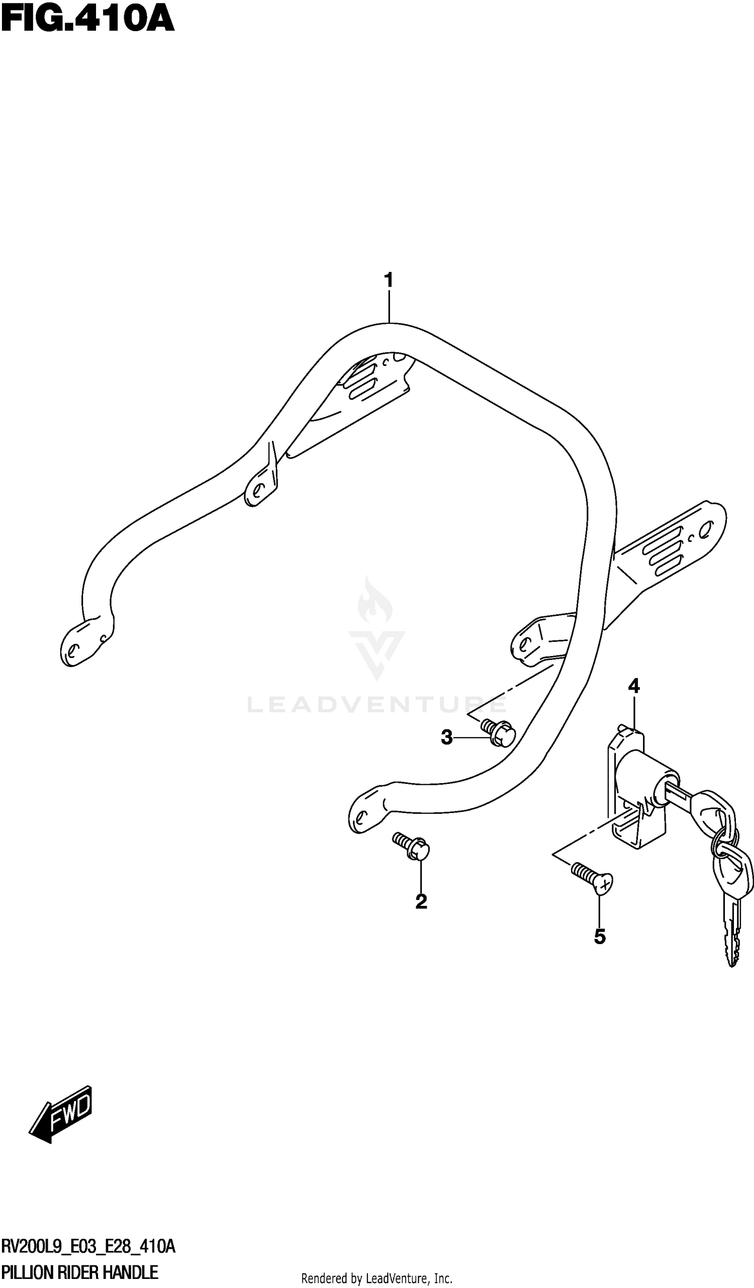PILLION RIDER HANDLE