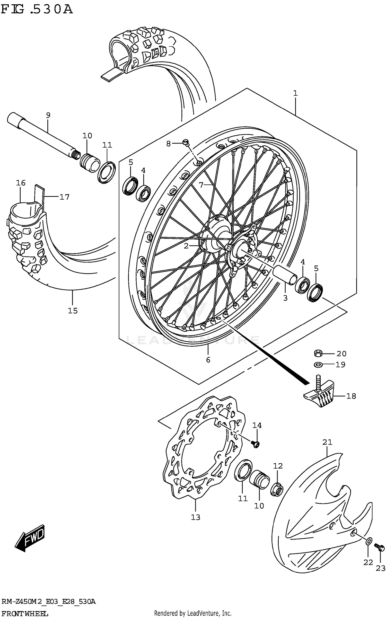FRONT WHEEL