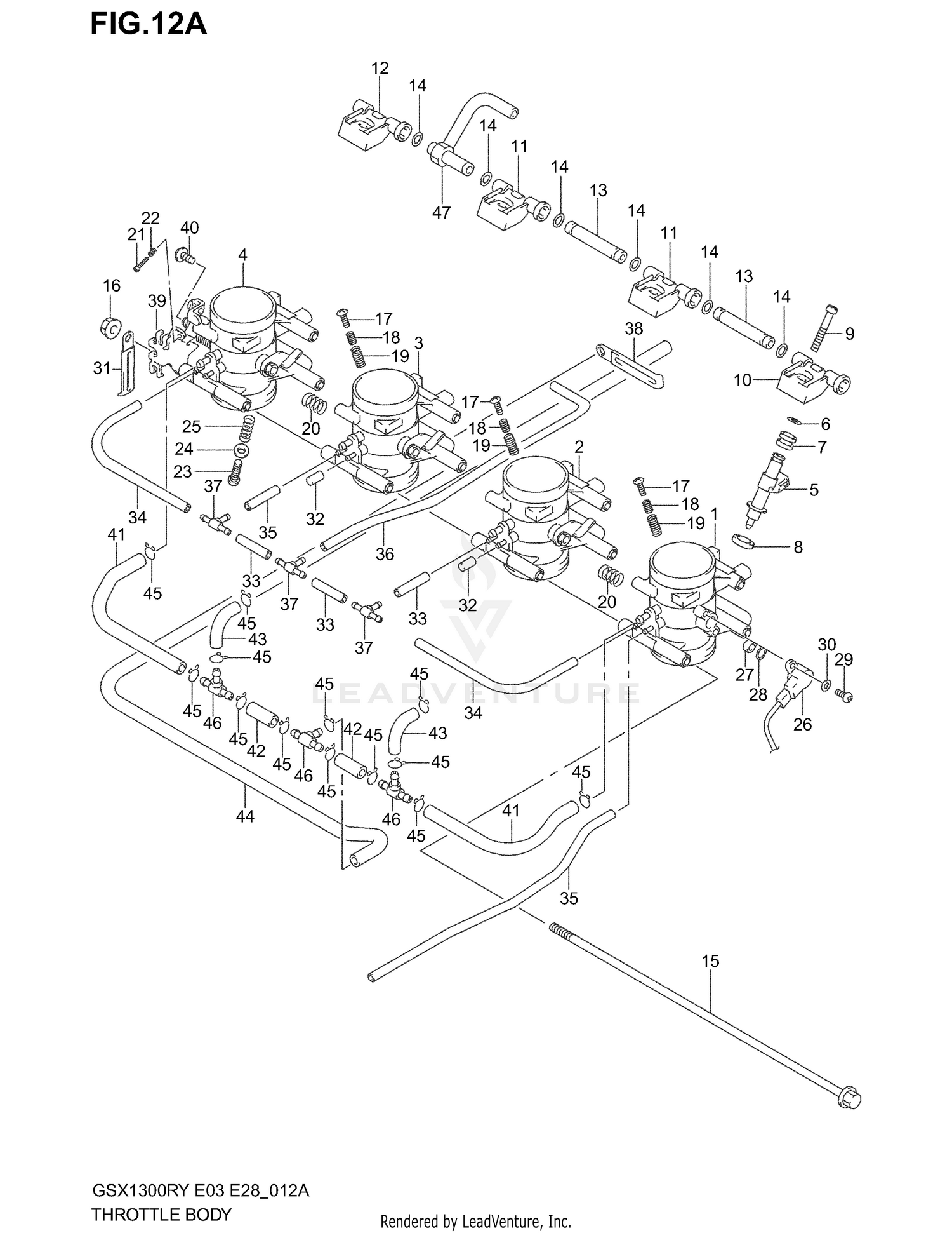 THROTTLE BODY (MODEL K1)