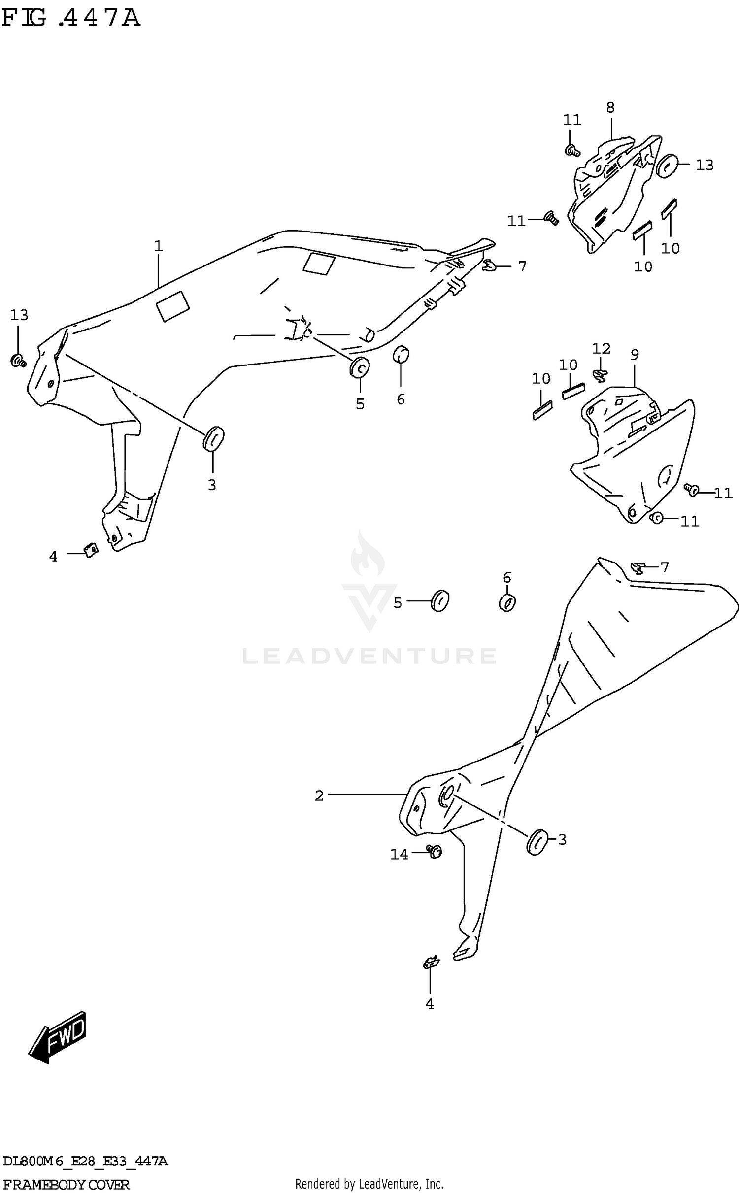 FRAME BODY COVER