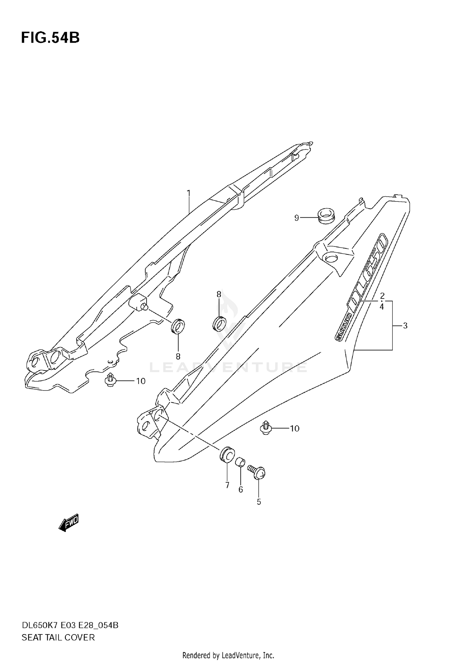 SEAT TAIL COVER (MODEL K9)