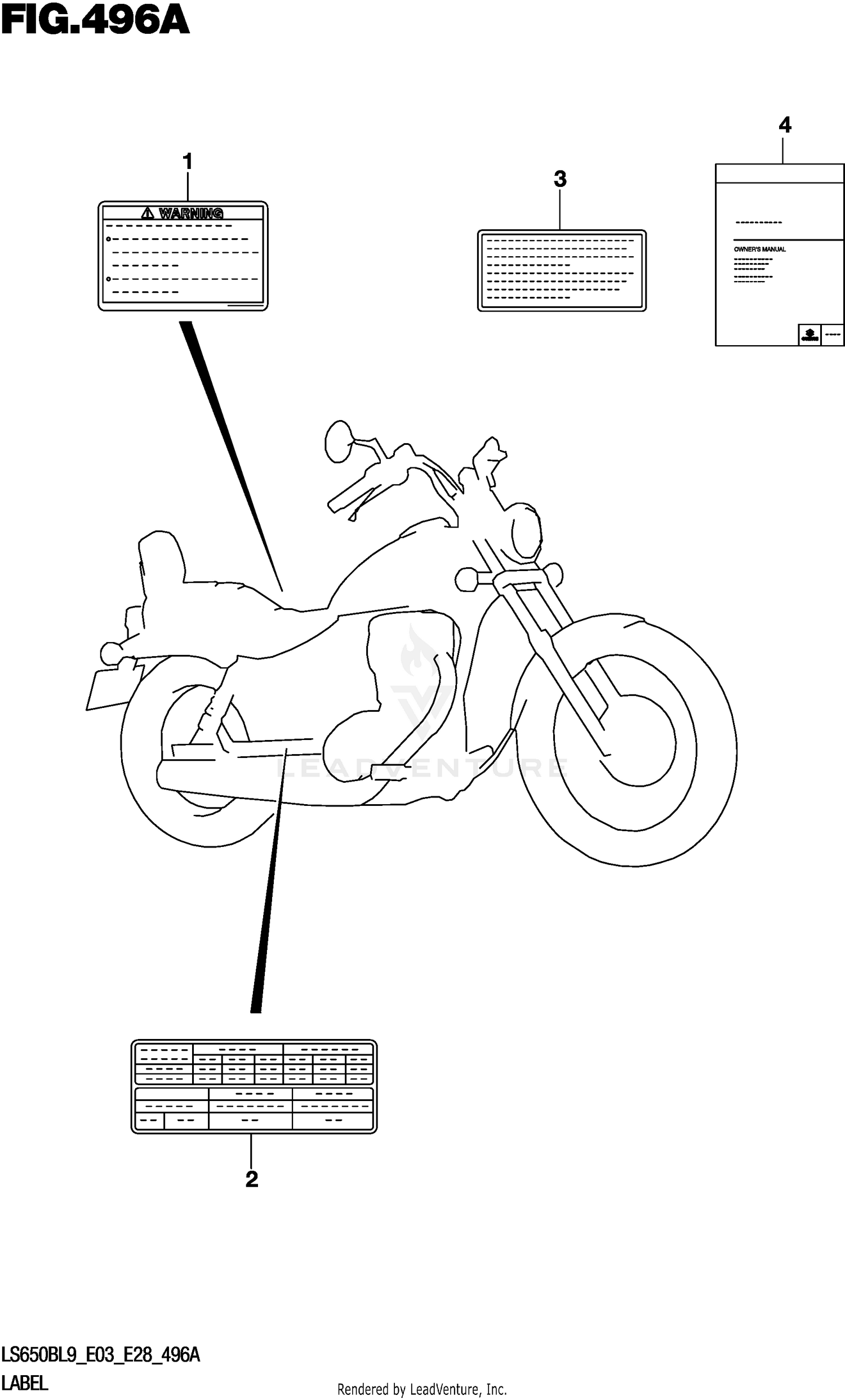 LABEL (LS650BL9 E03)