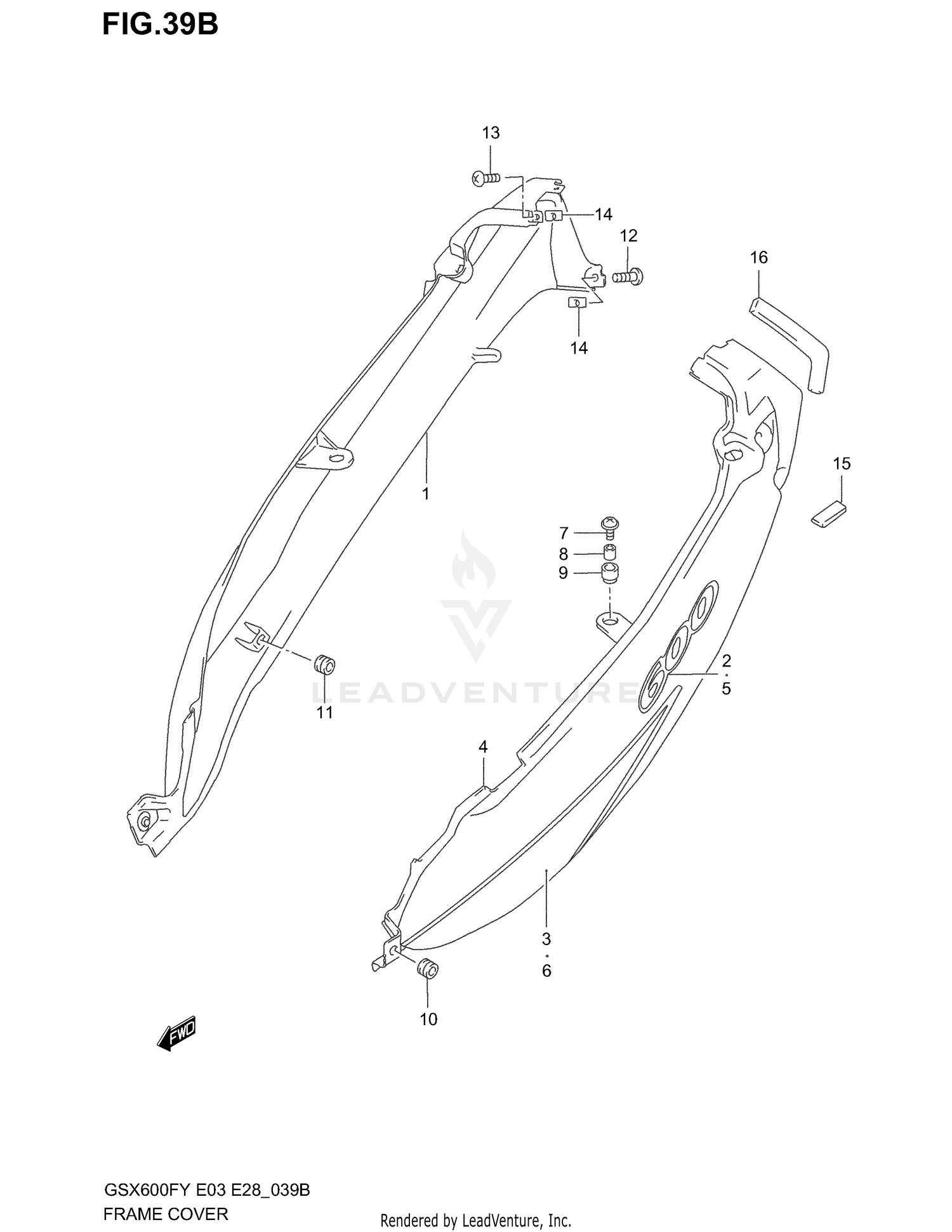 FRAME COVER (MODEL K1)