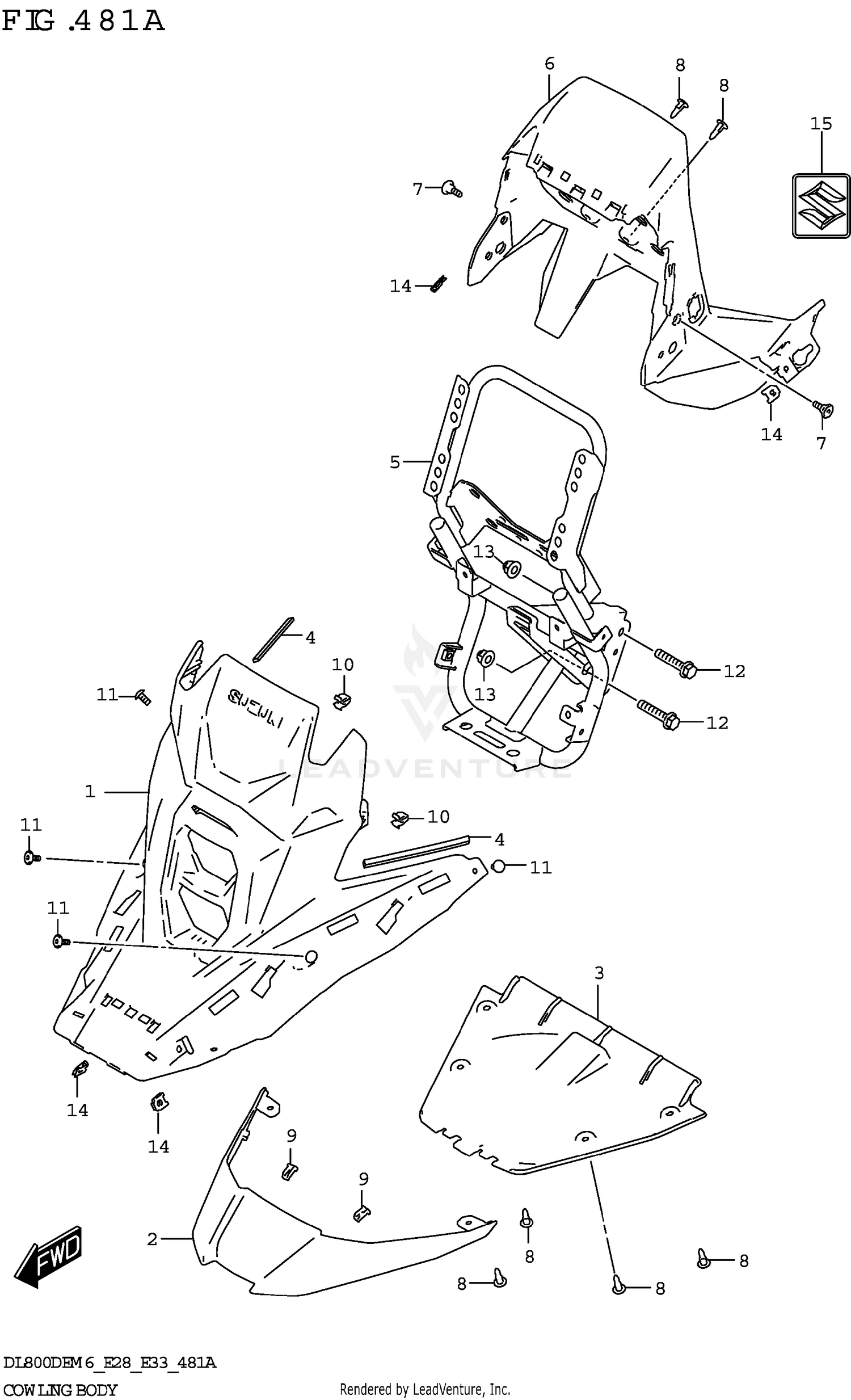 COWLING BODY