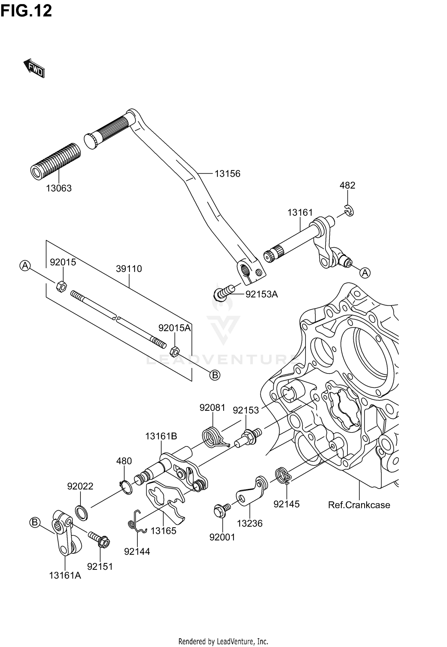 GEAR CHANGE MECHANISM