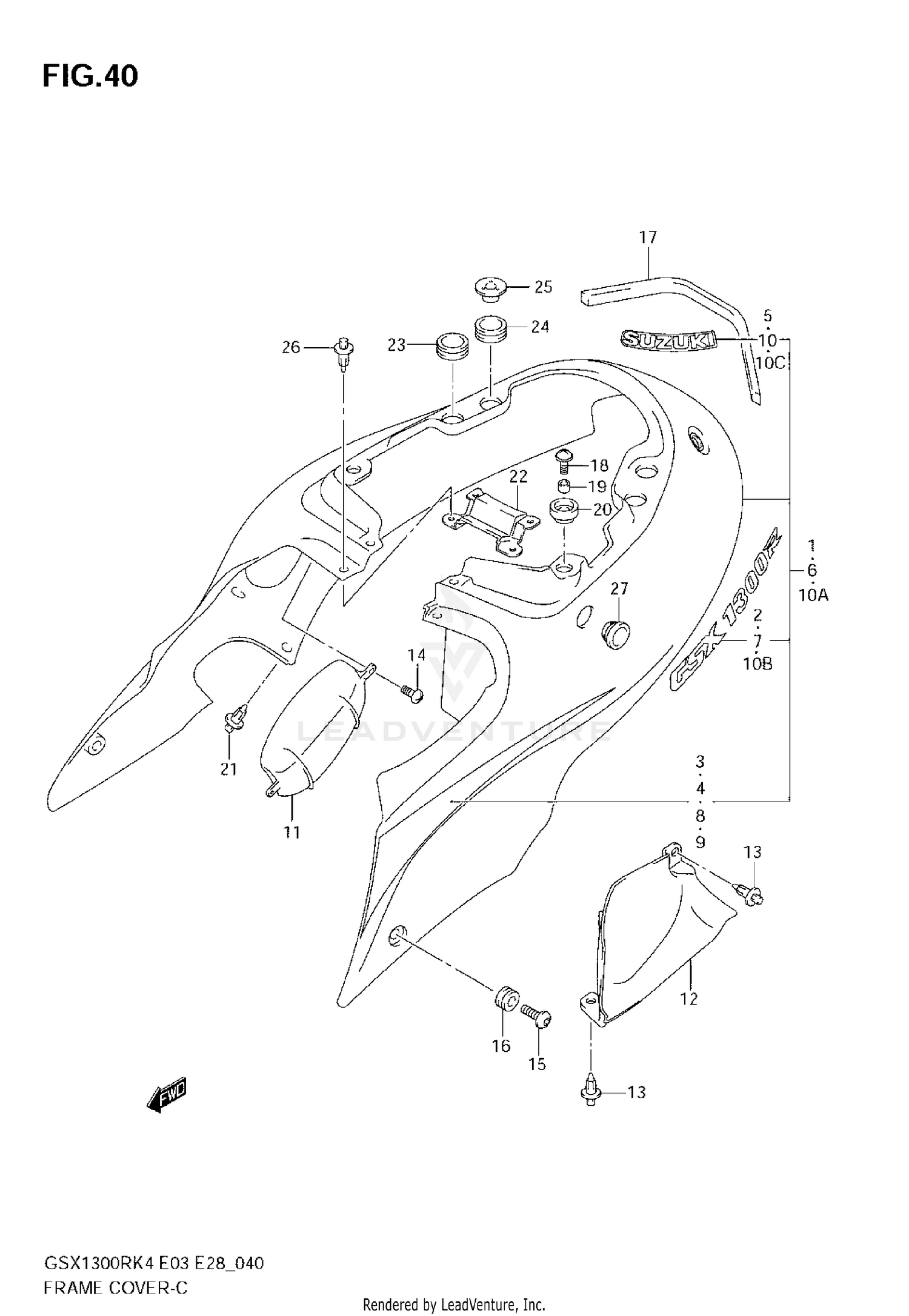 FRAME COVER (MODEL K4)
