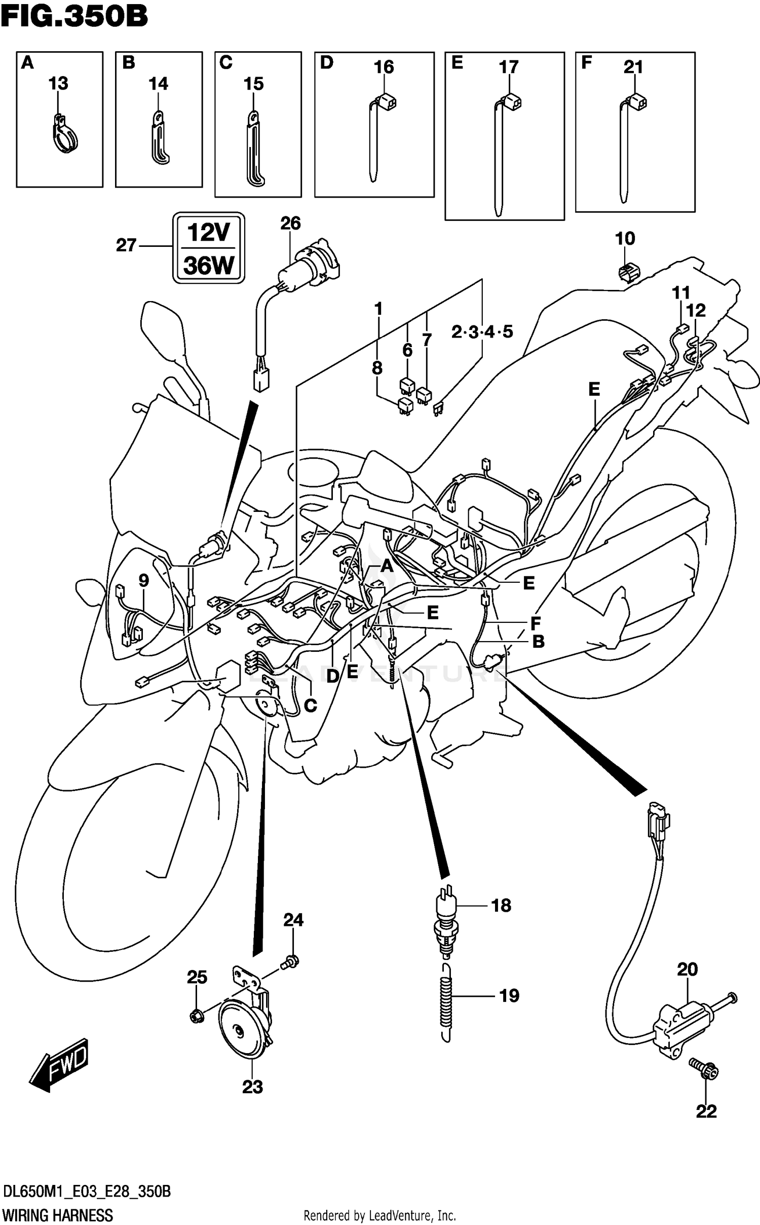 WIRING HARNESS (E03,E28)