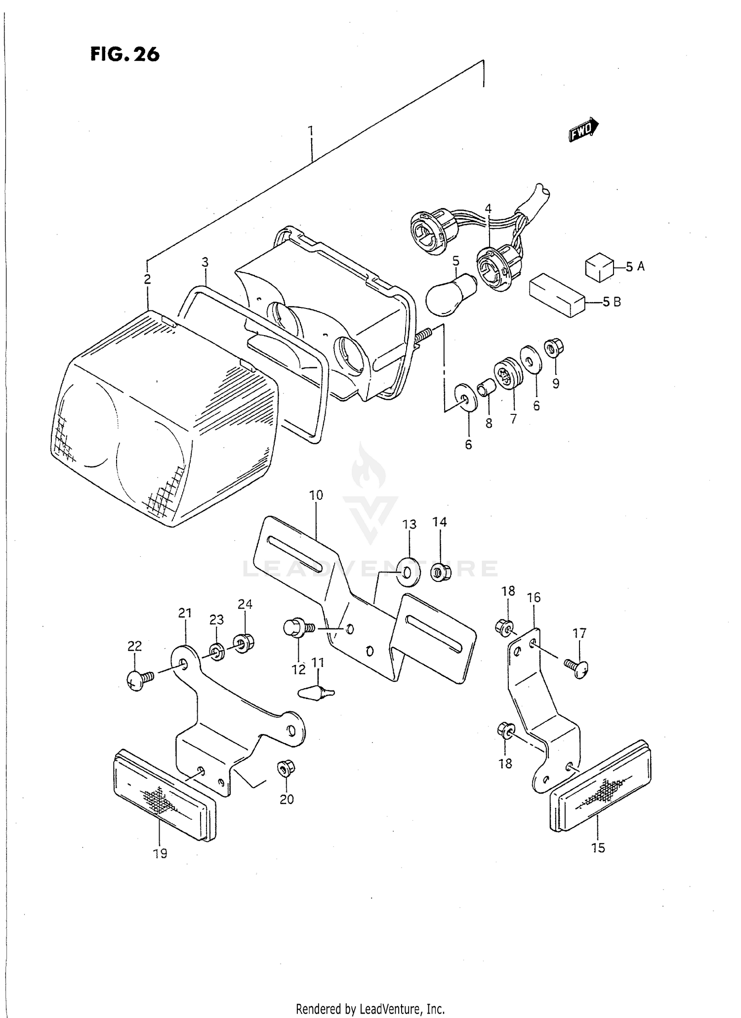 REAR COMBINATION LAMP