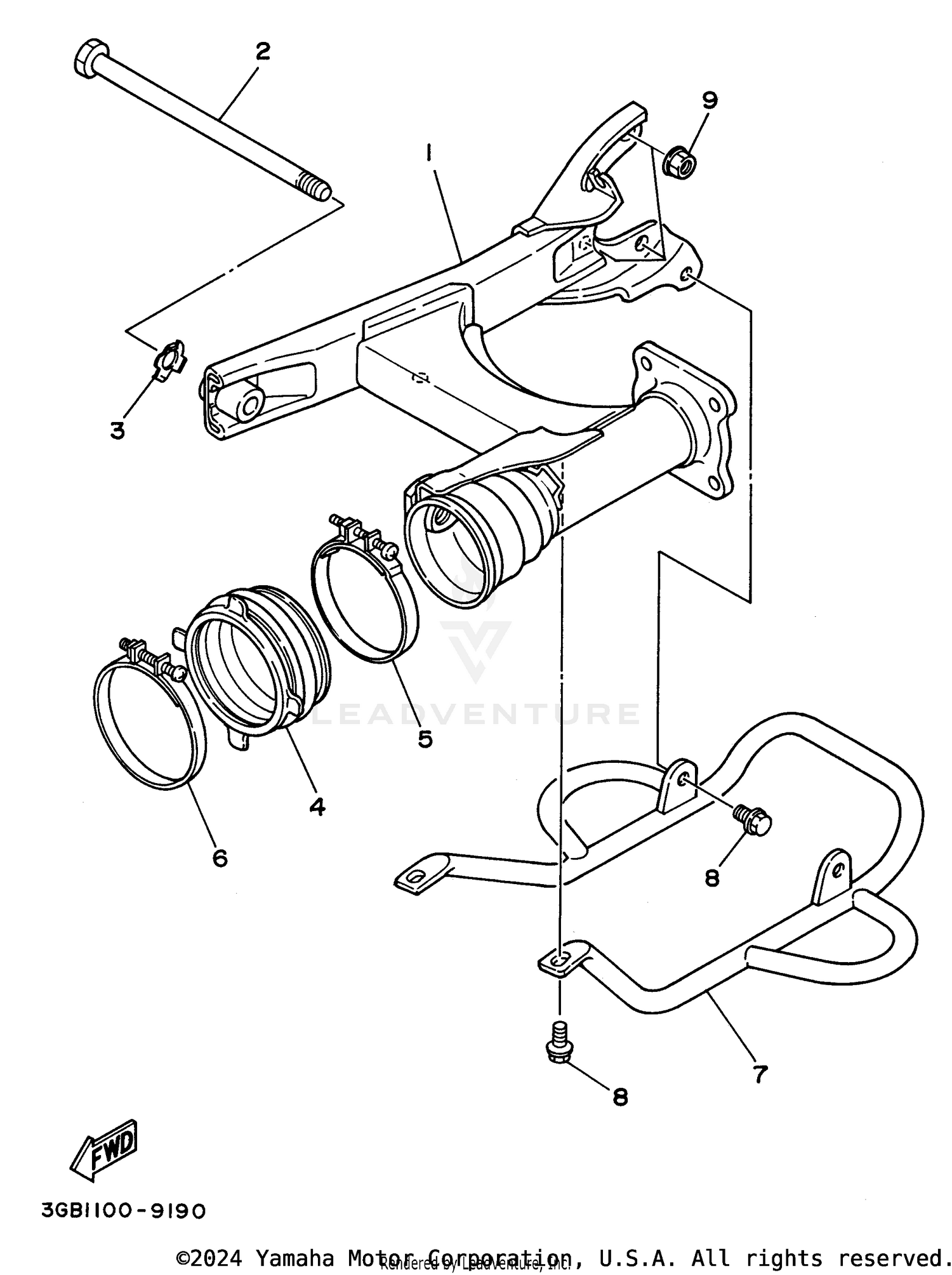 REAR ARM