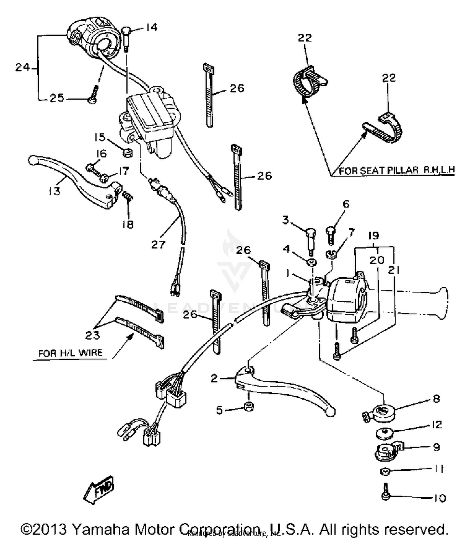 HANDLE SWITCH - LEVER