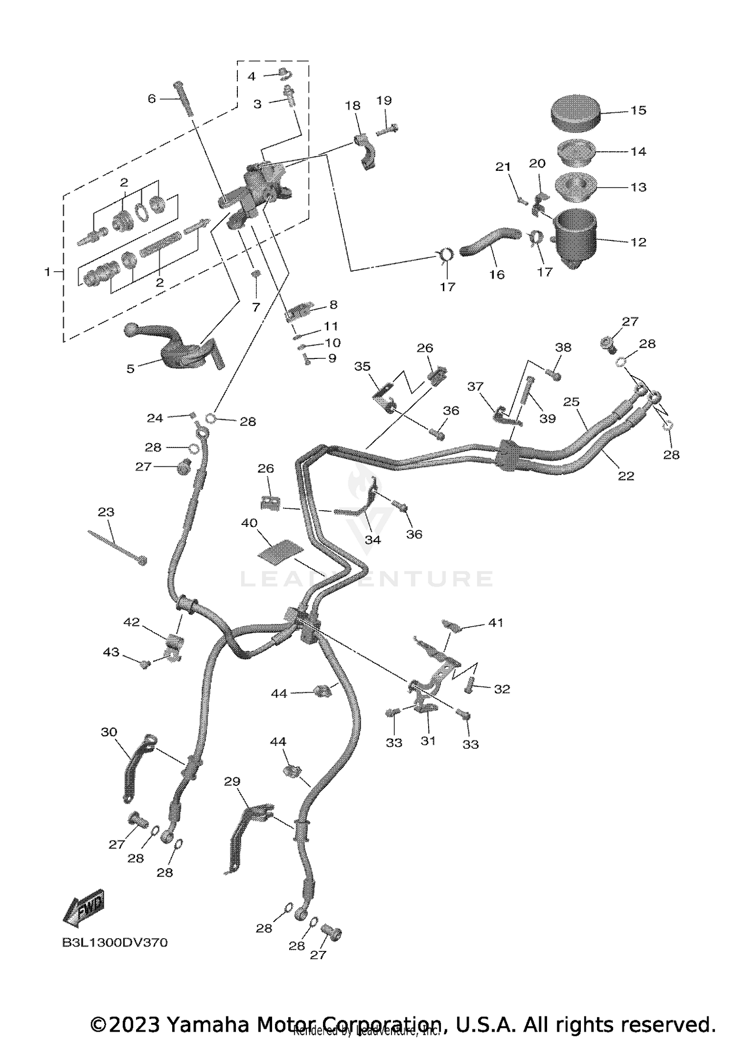 FRONT MASTER CYLINDER