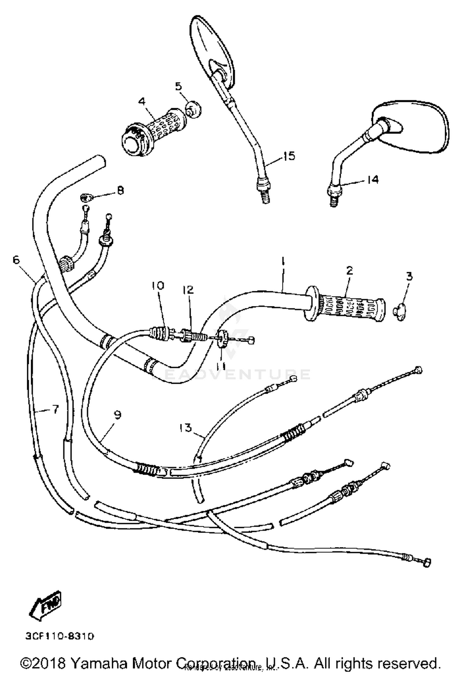HANDLEBAR CABLE