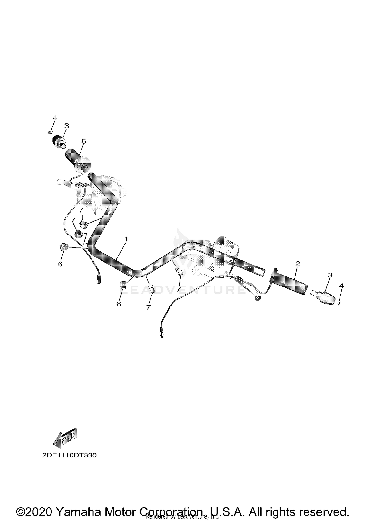 STEERING HANDLE & CABLE
