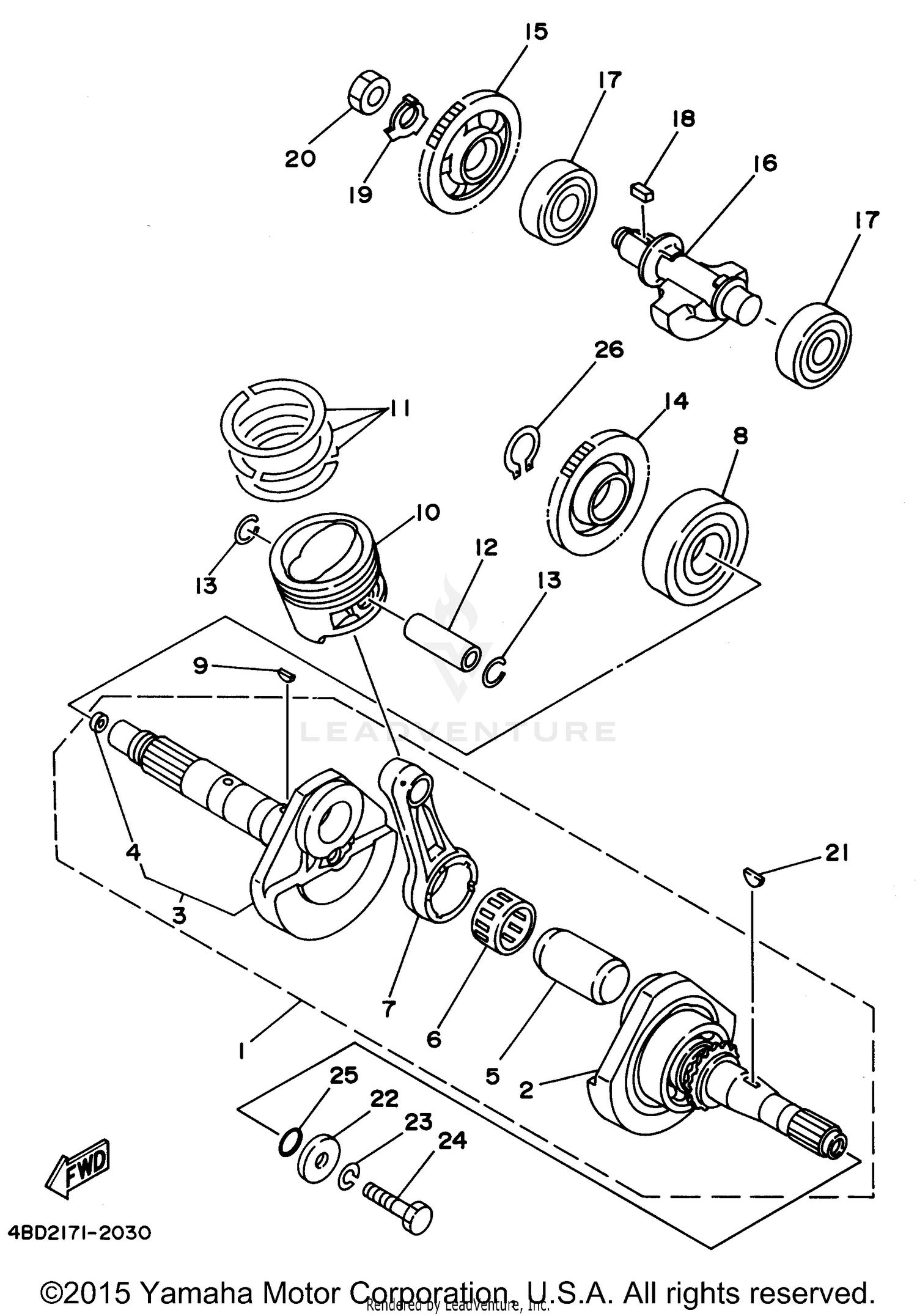 CRANKSHAFT - PISTON