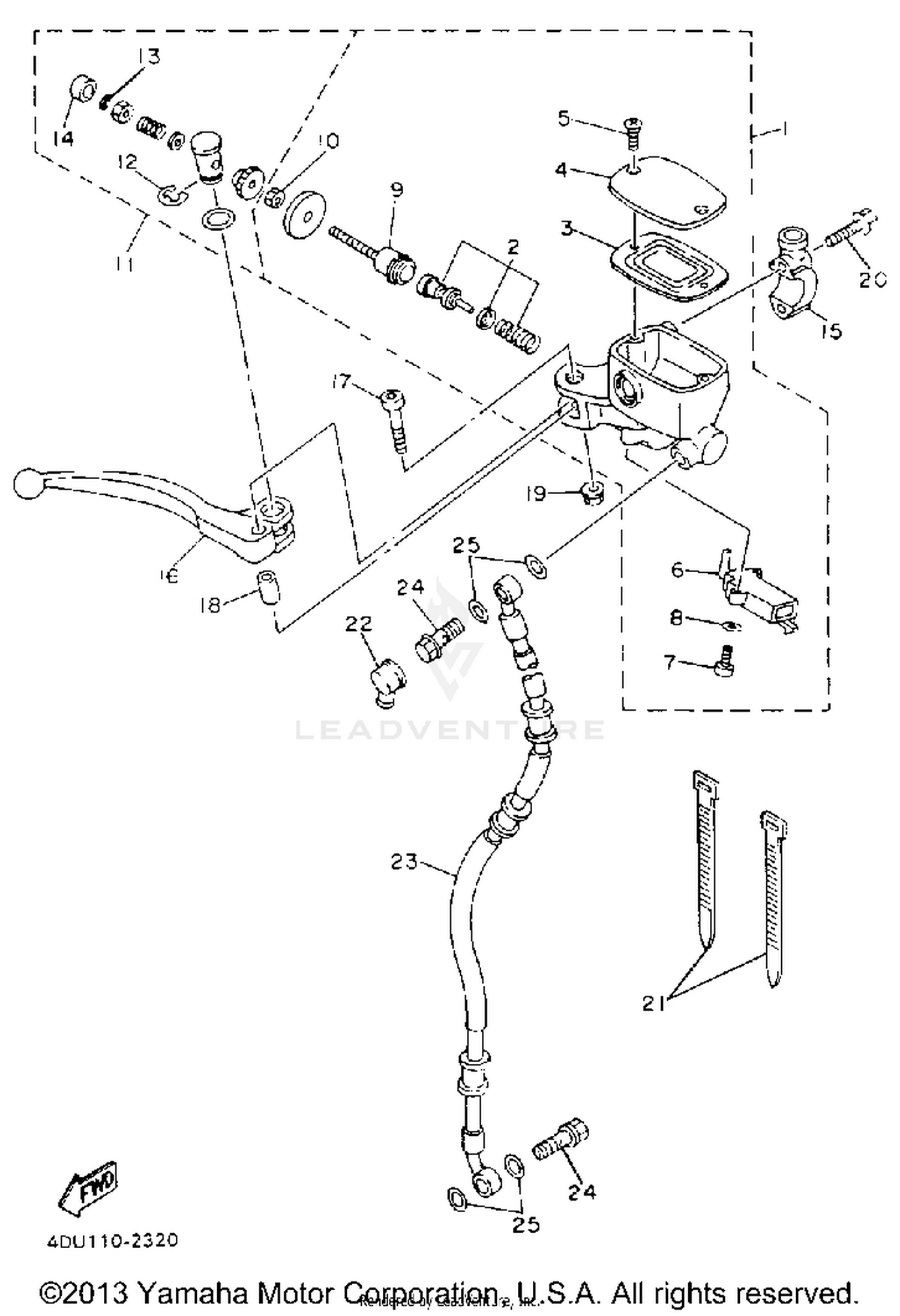 FRONT MASTER CYLINDER