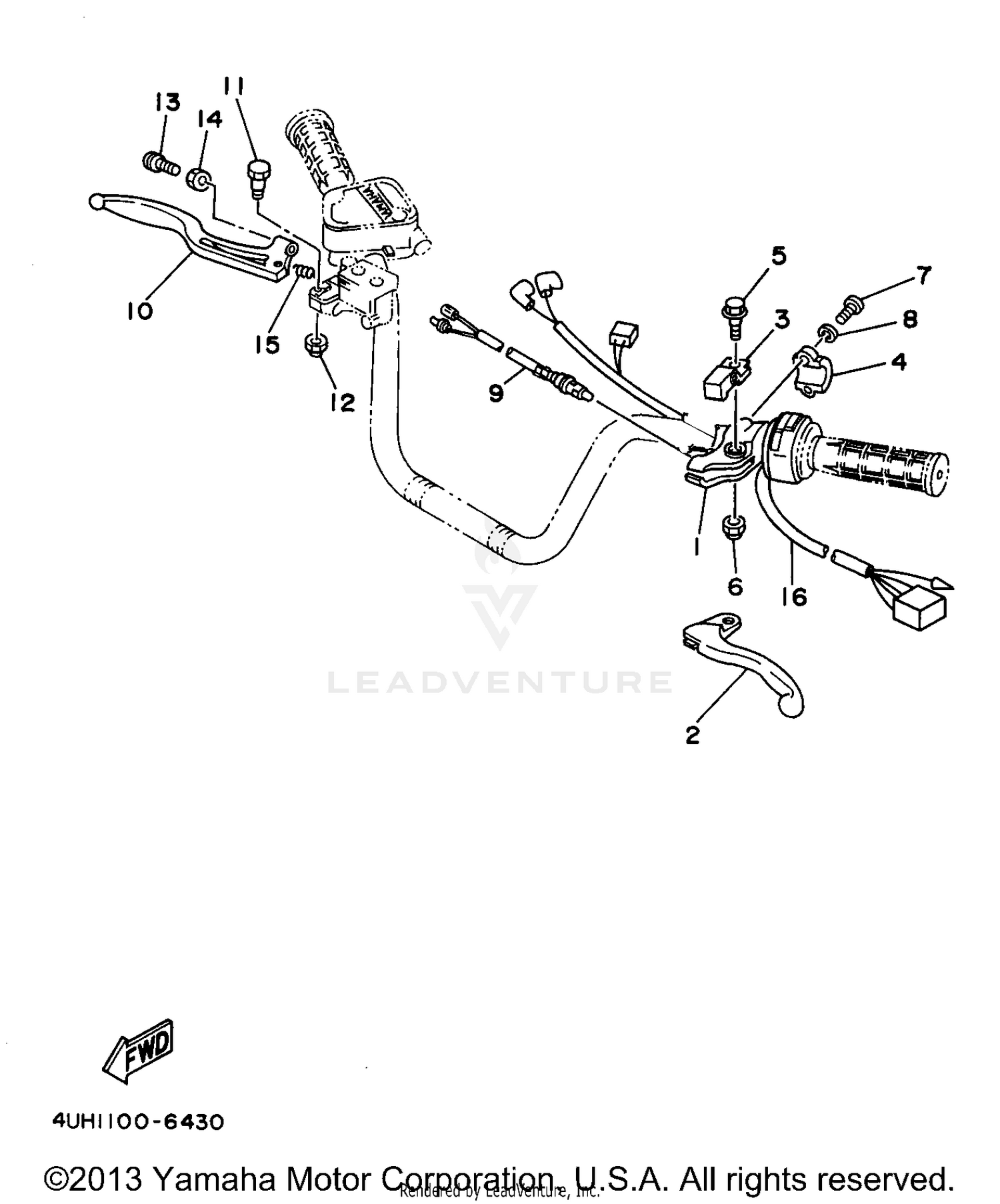 HANDLE SWITCH - LEVER