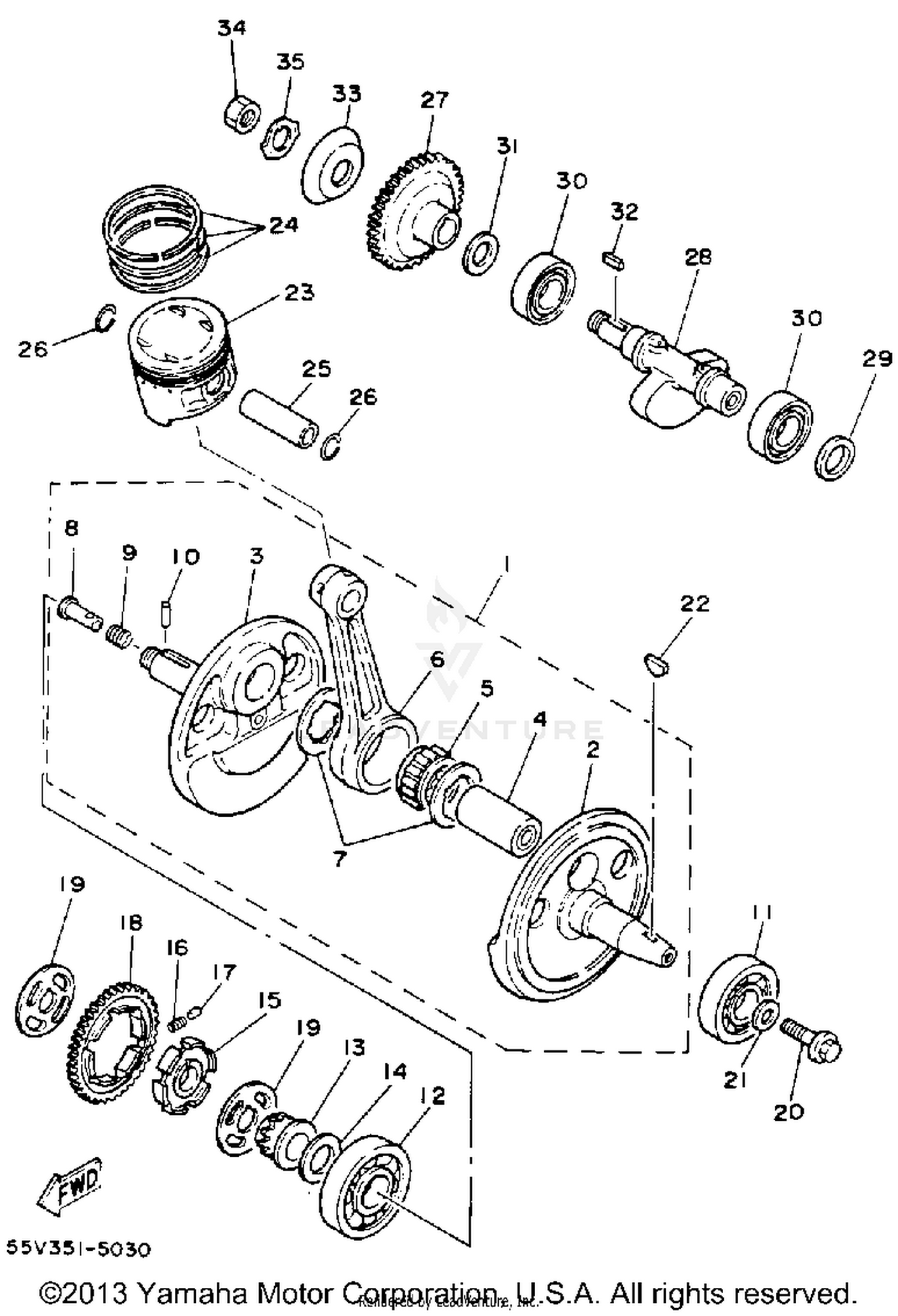 CRANKSHAFT - PISTON