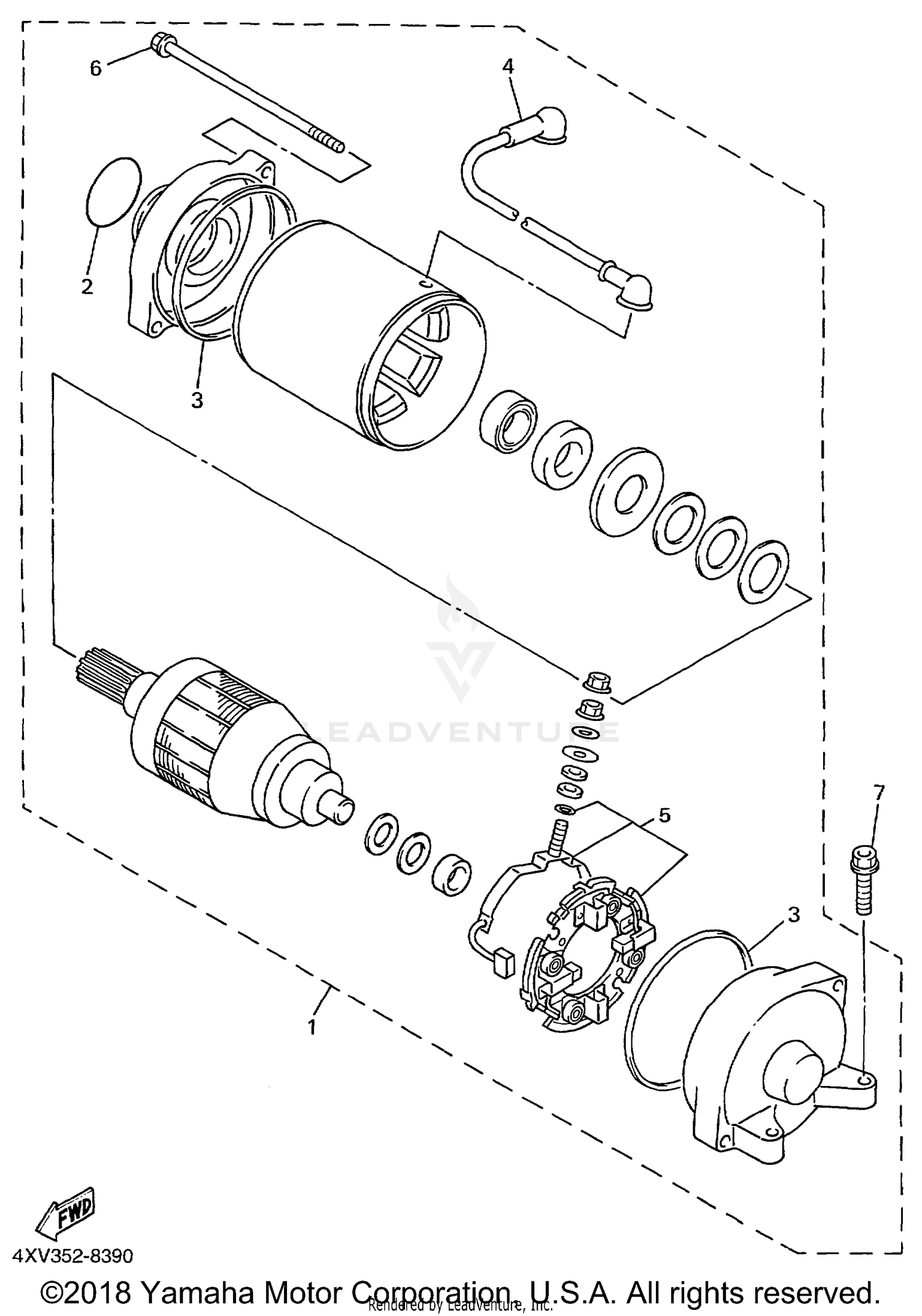 STARTING MOTOR