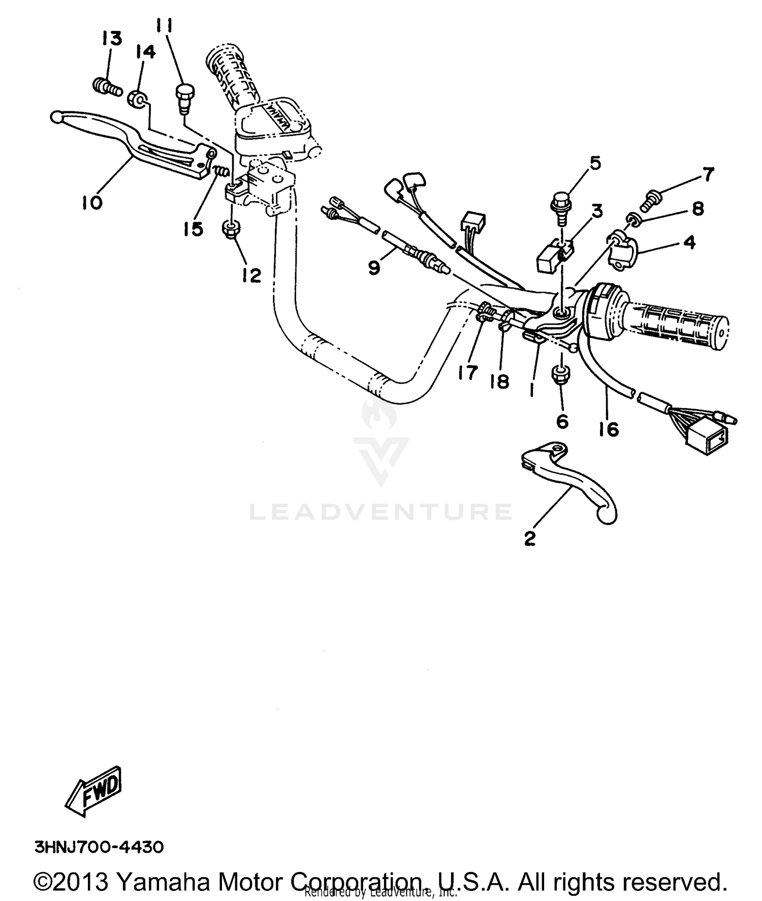 HANDLE SWITCH - LEVER