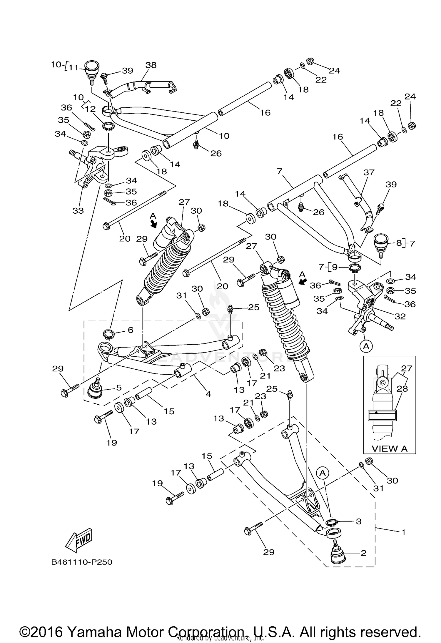 FRONT SUSPENSION WHEEL