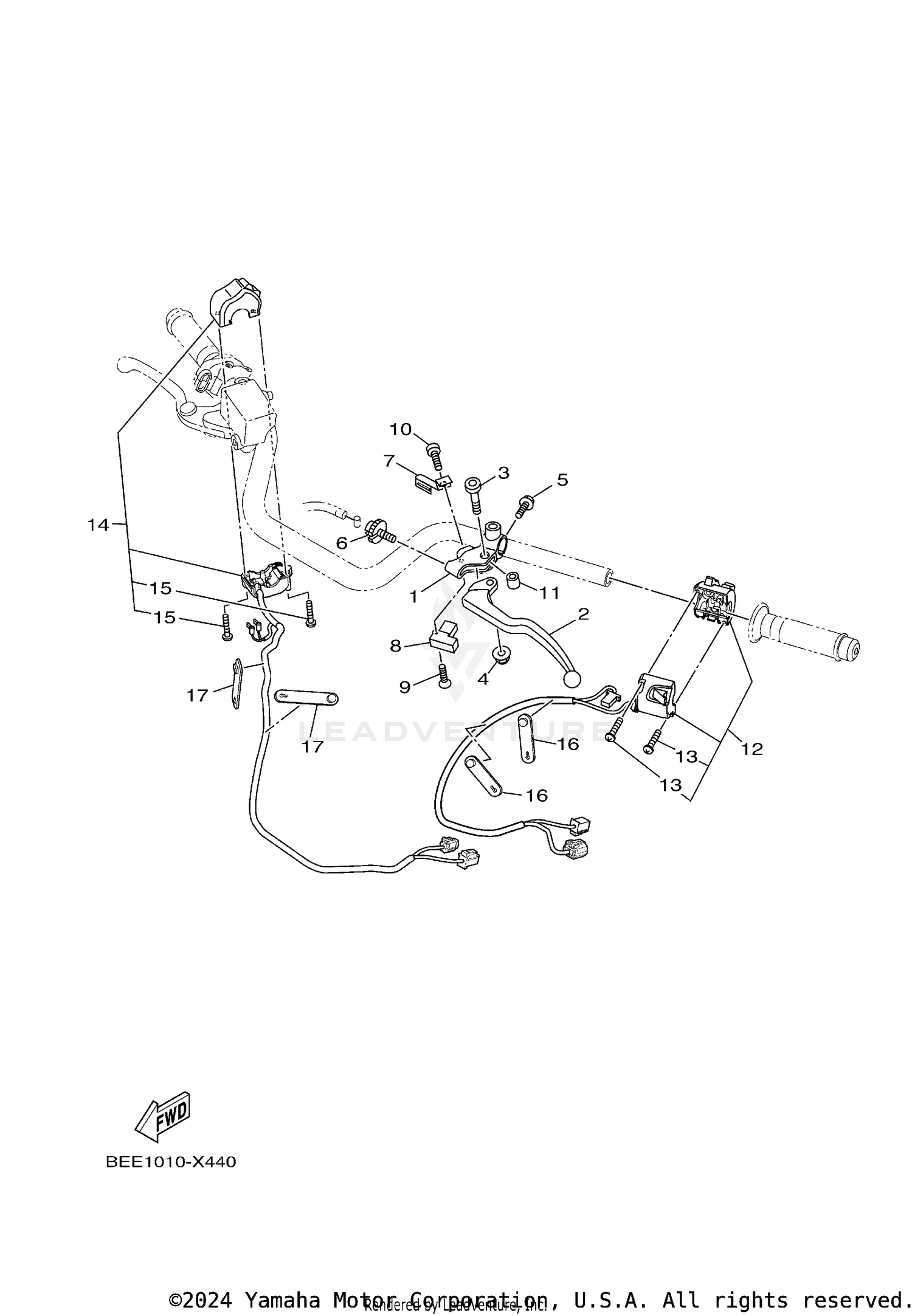HANDLE SWITCH & LEVER
