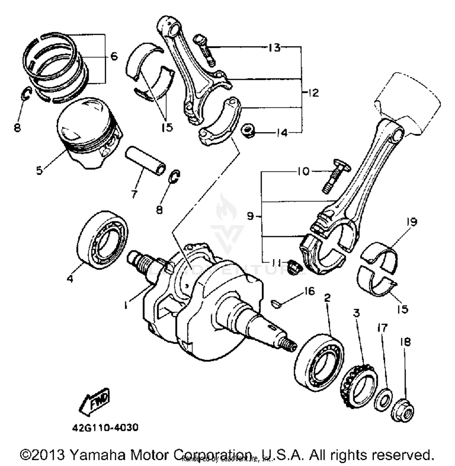 CRANKSHAFT PISTON