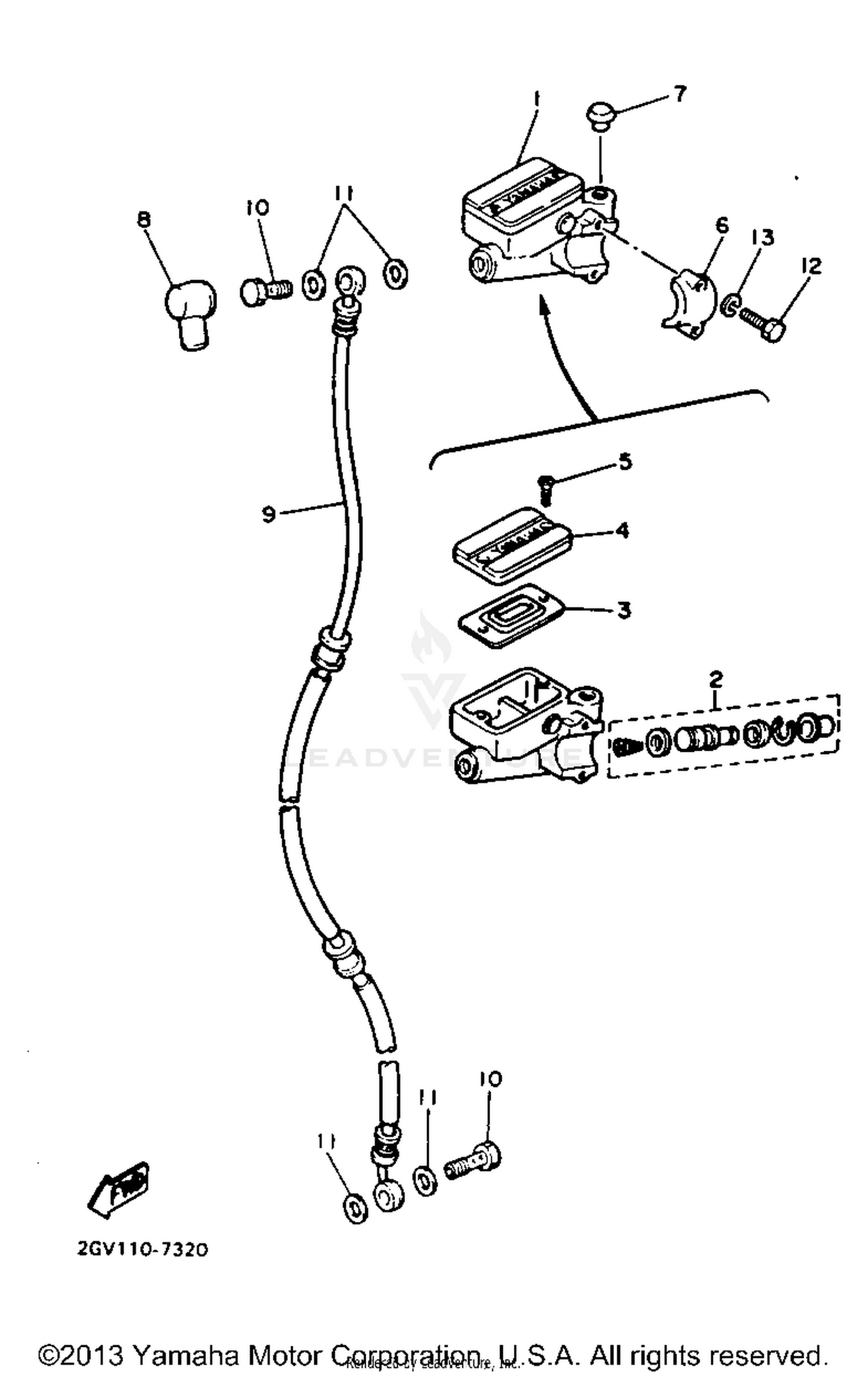 FRONT MASTER CYLINDER
