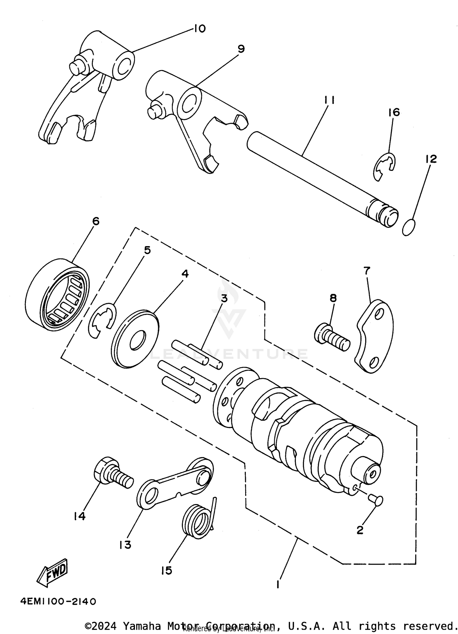 SHIFT CAM - SHIFT FORK