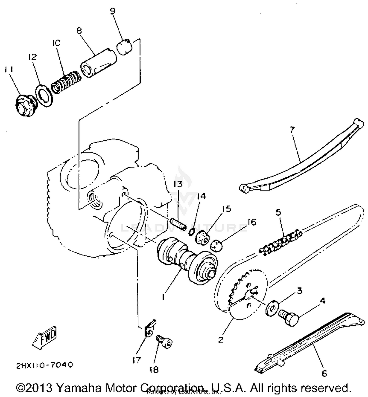 CAMSHAFT - CHAIN