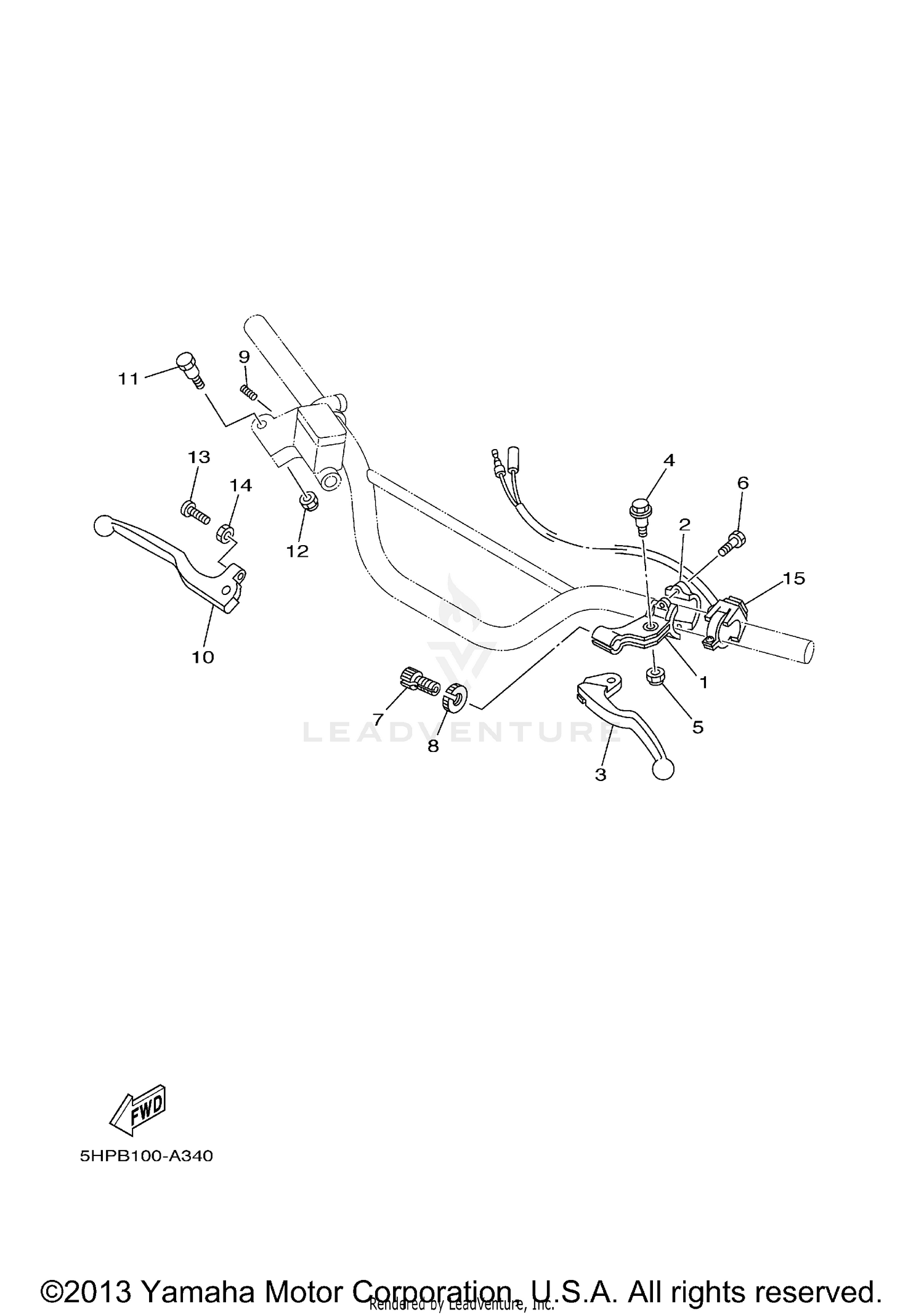 HANDLE SWITCH LEVER LS