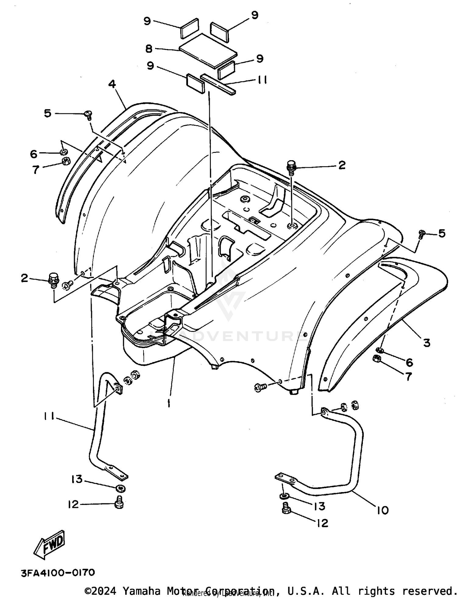 REAR FENDER