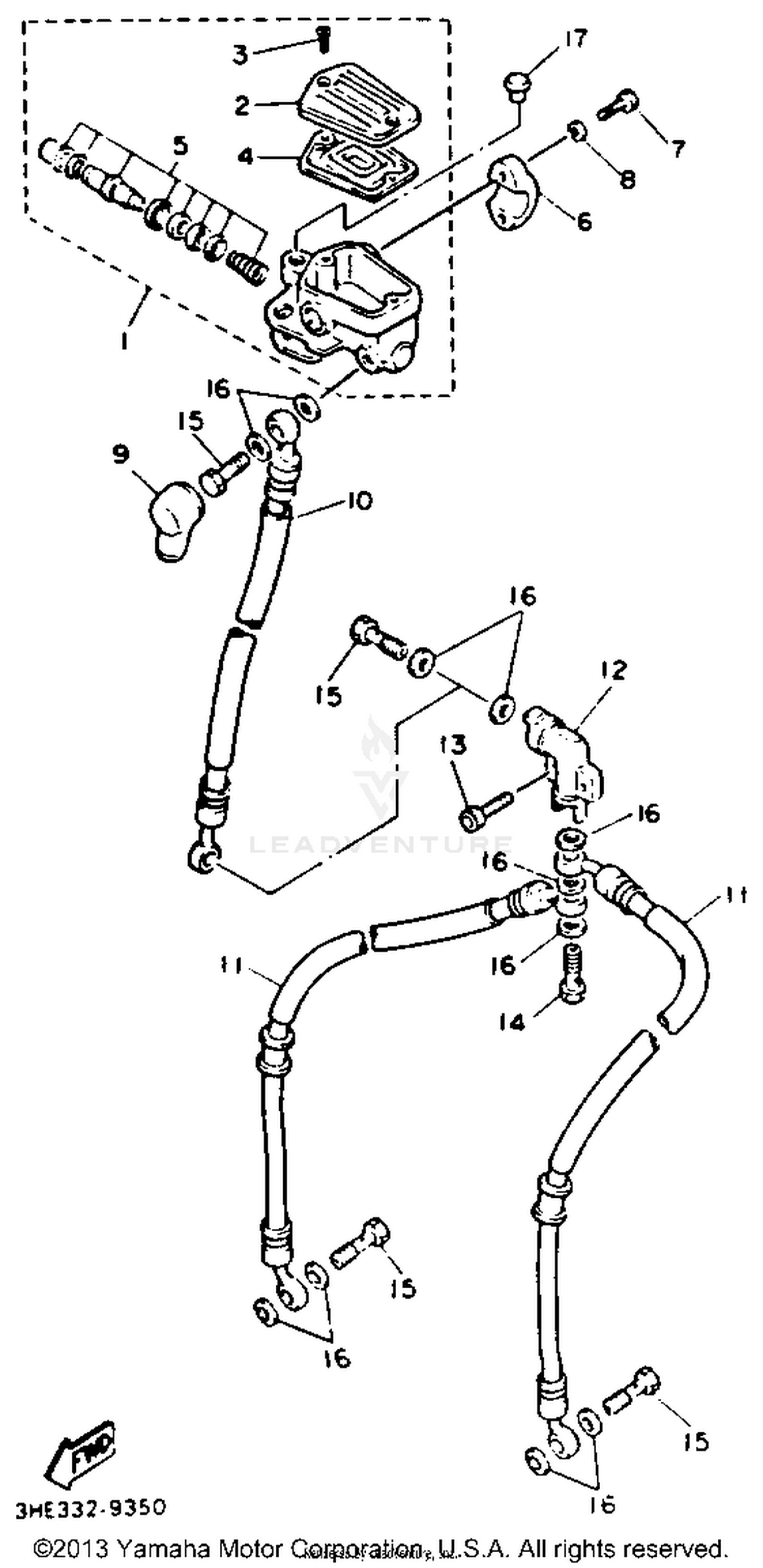 FRONT MASTER CYLINDER