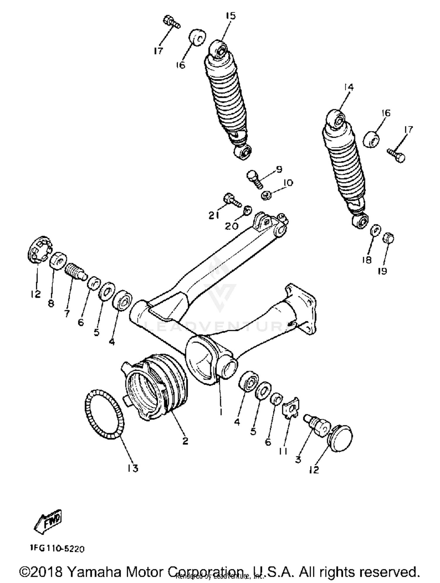 SWING ARM SUSPENSION