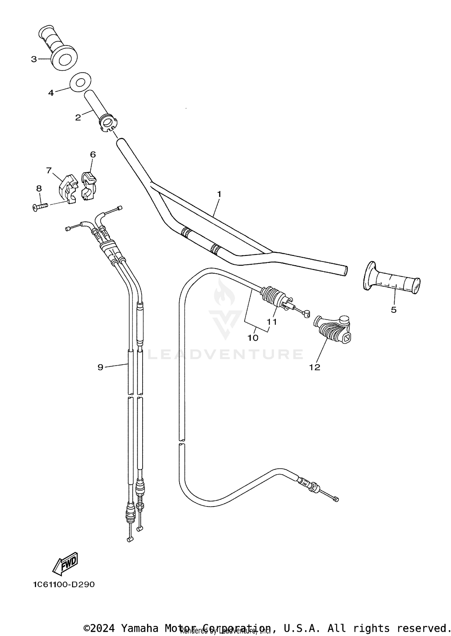 STEERING HANDLE & CABLE