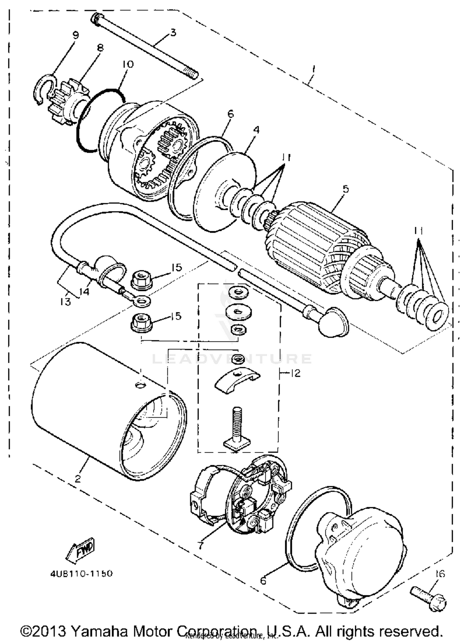STARTING MOTOR