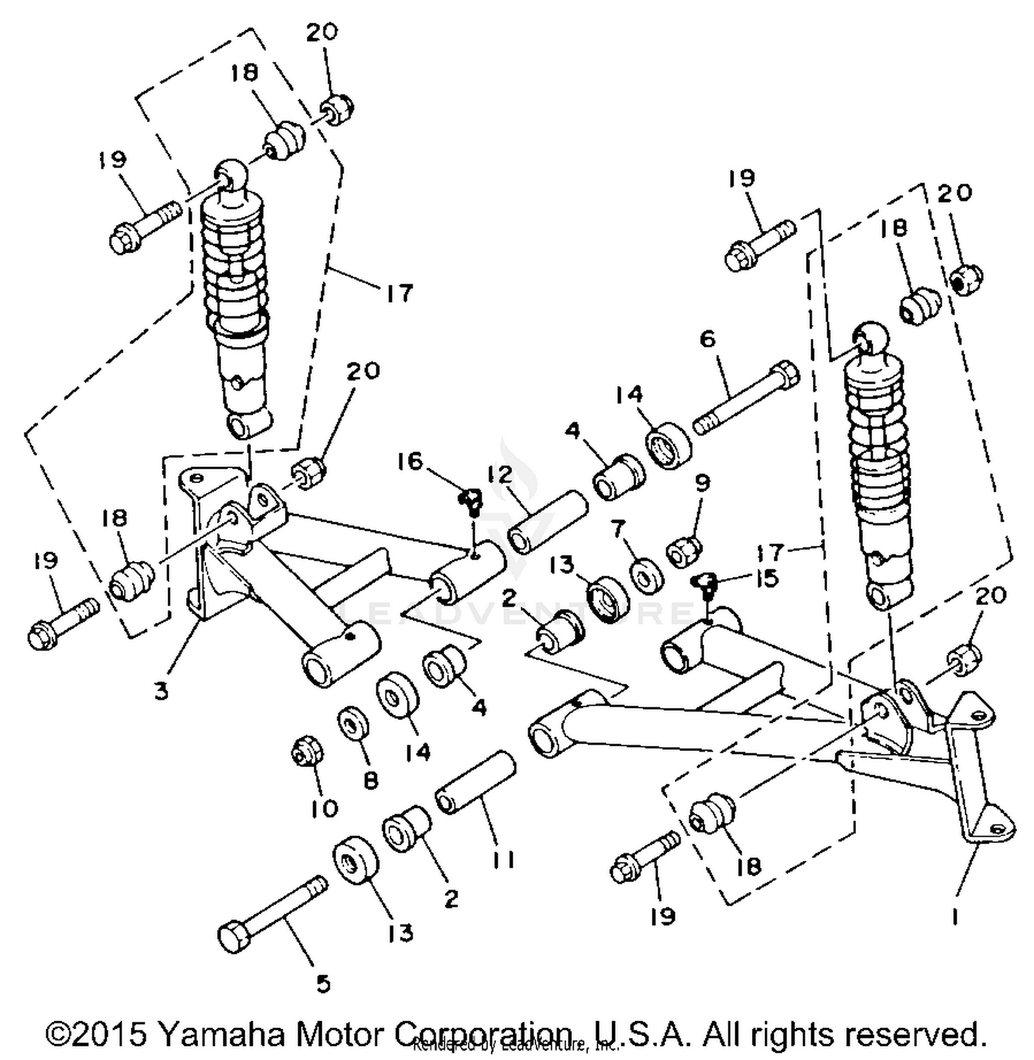 FRONT SUSPENSION WHEEL