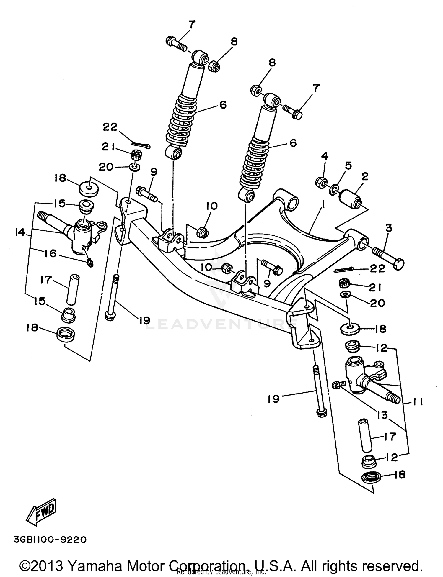 FRONT SUSPENSION - WHEEL