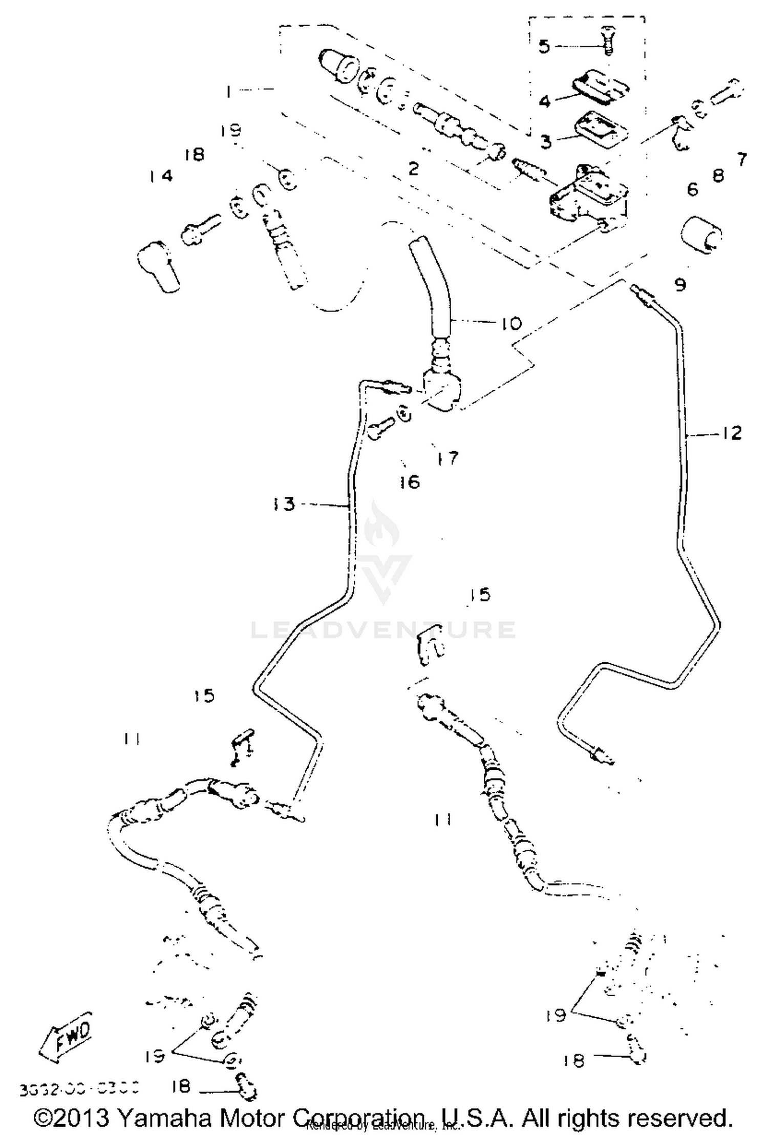 FRONT MASTER CYLINDER