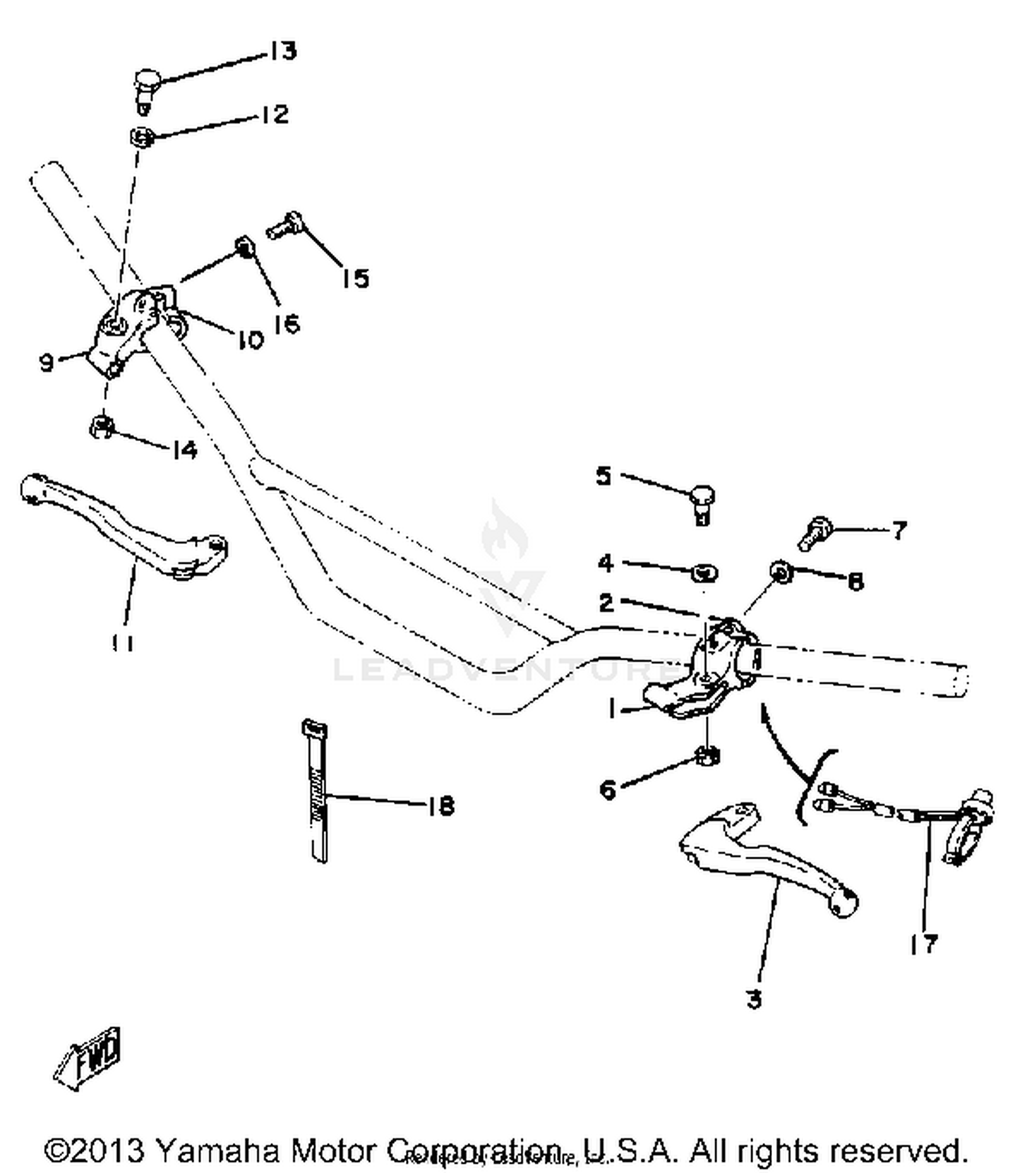 HANDLE SWITCH - LEVER