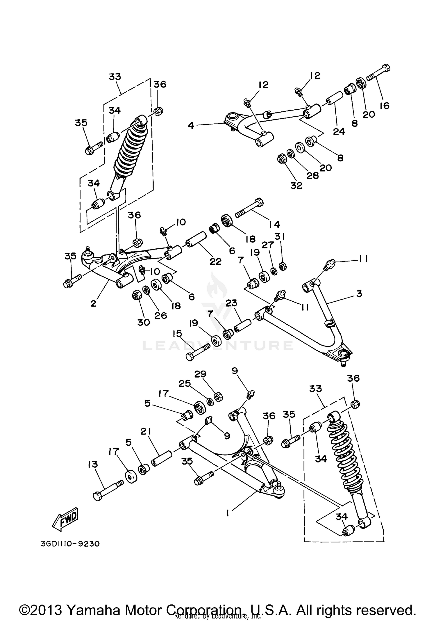 FRONT SUSPENSION WHEEL