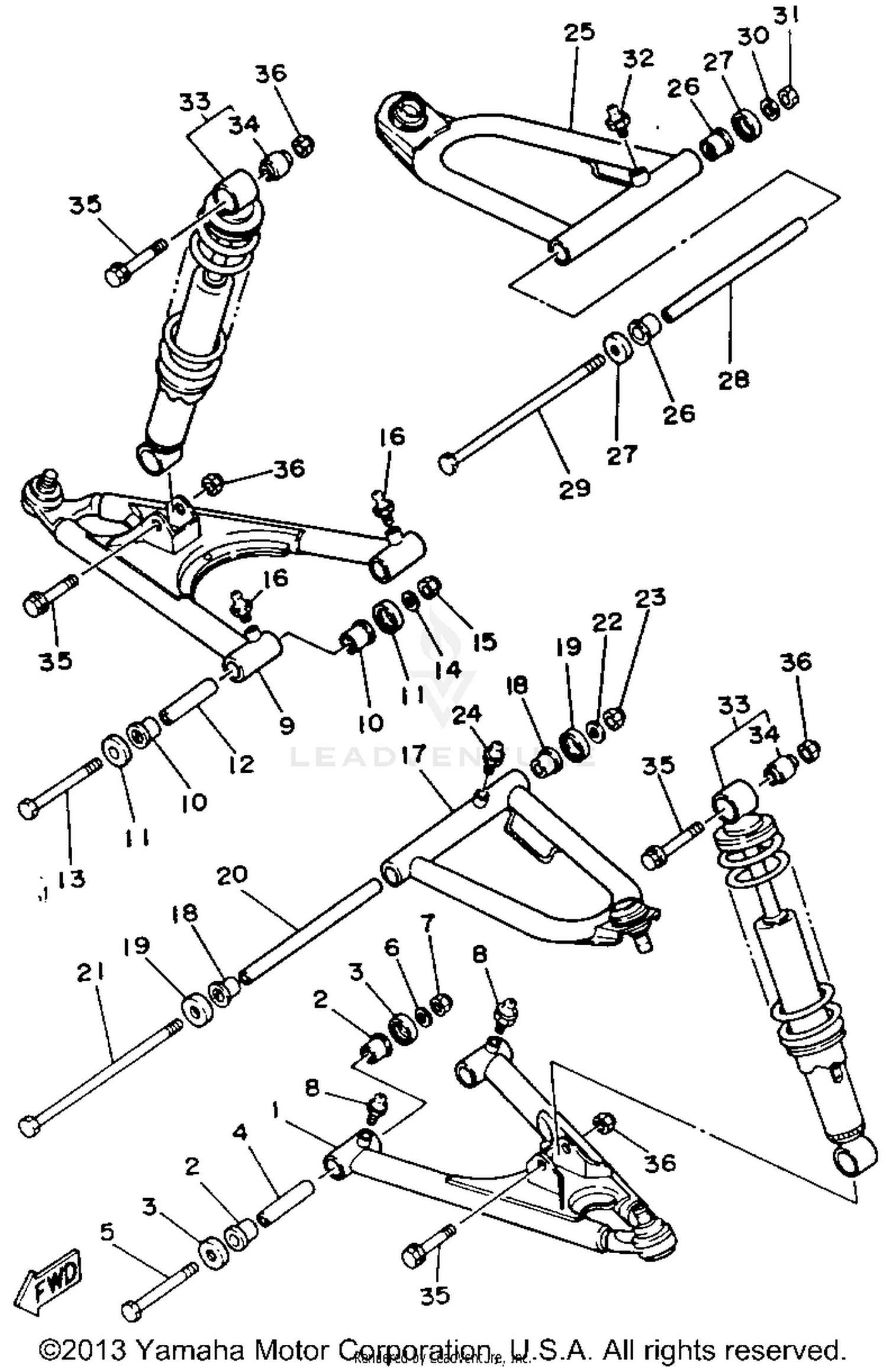 FRONT SUSPENSION WHEEL