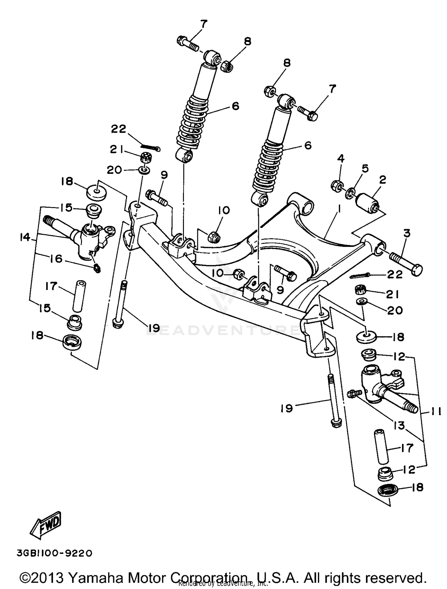 FRONT SUSPENSION - WHEEL