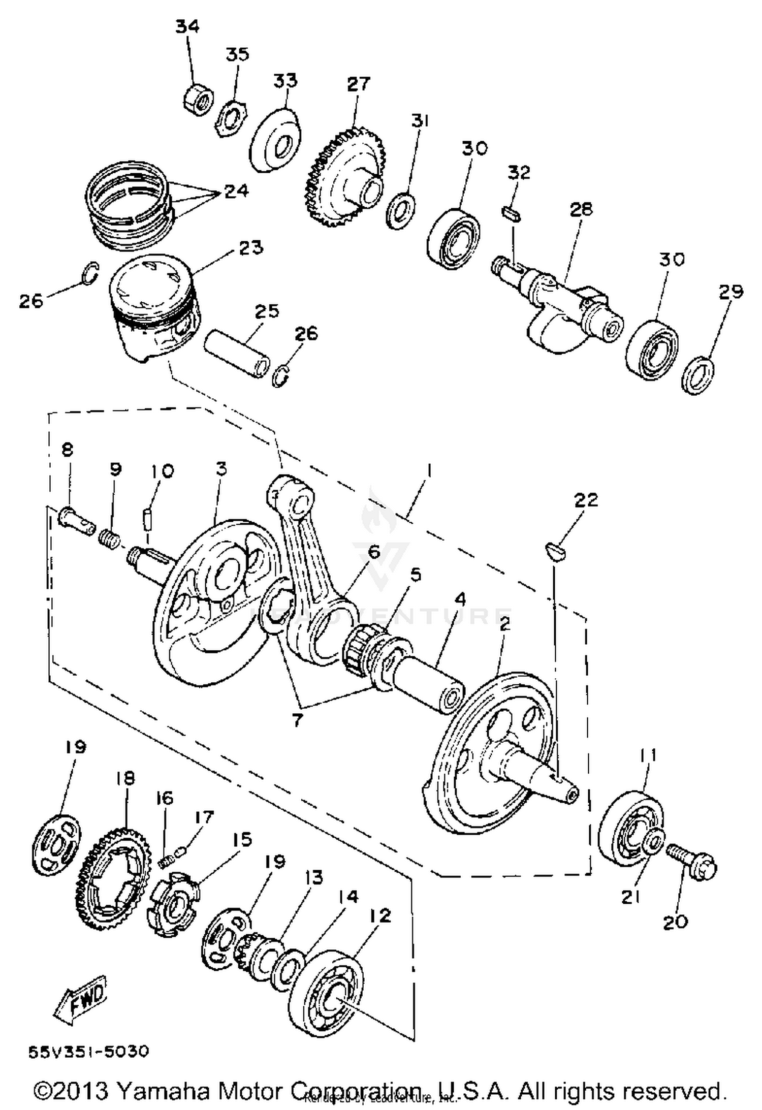 CRANKSHAFT - PISTON