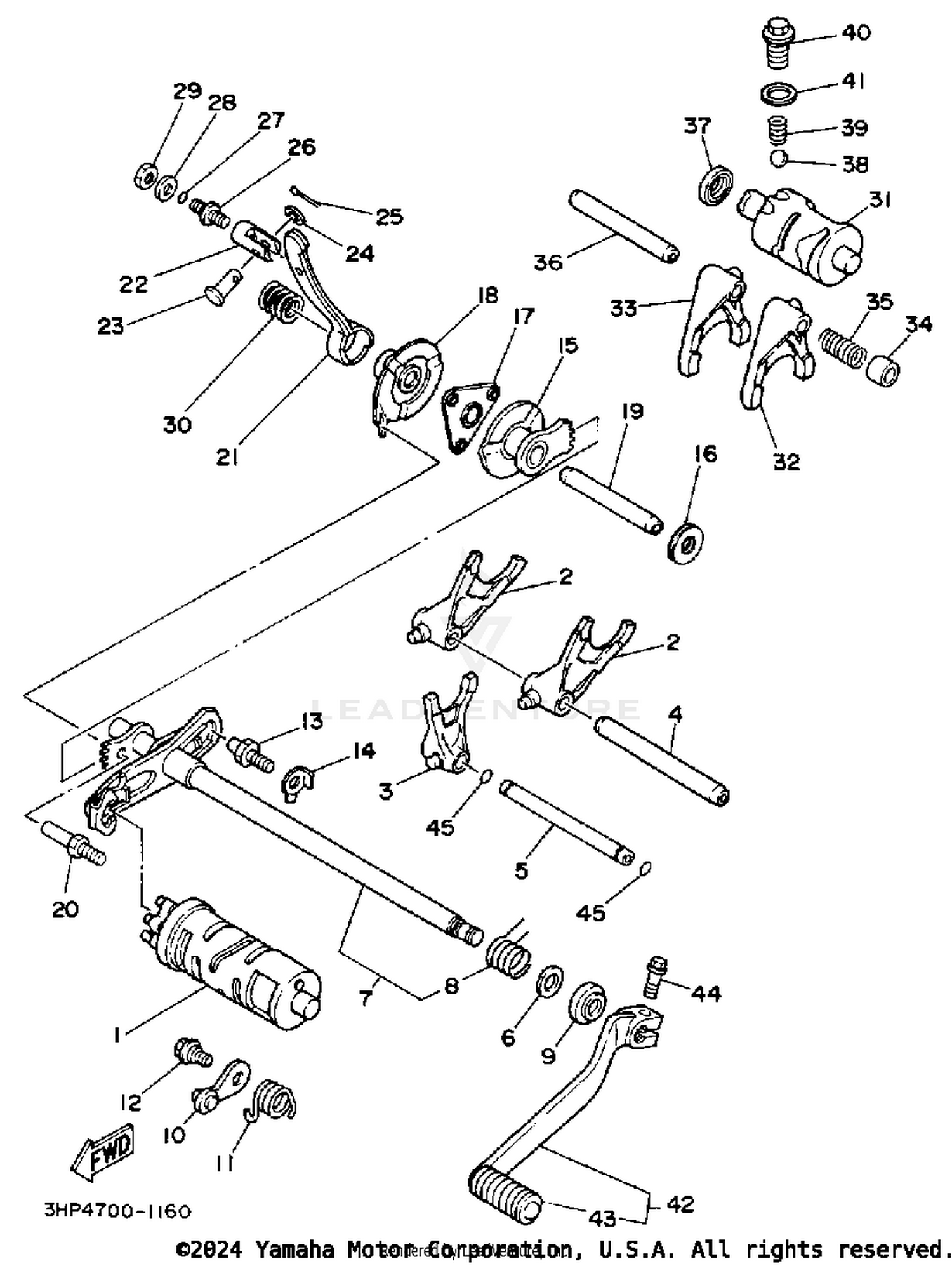 SHIFT CAM-FORK