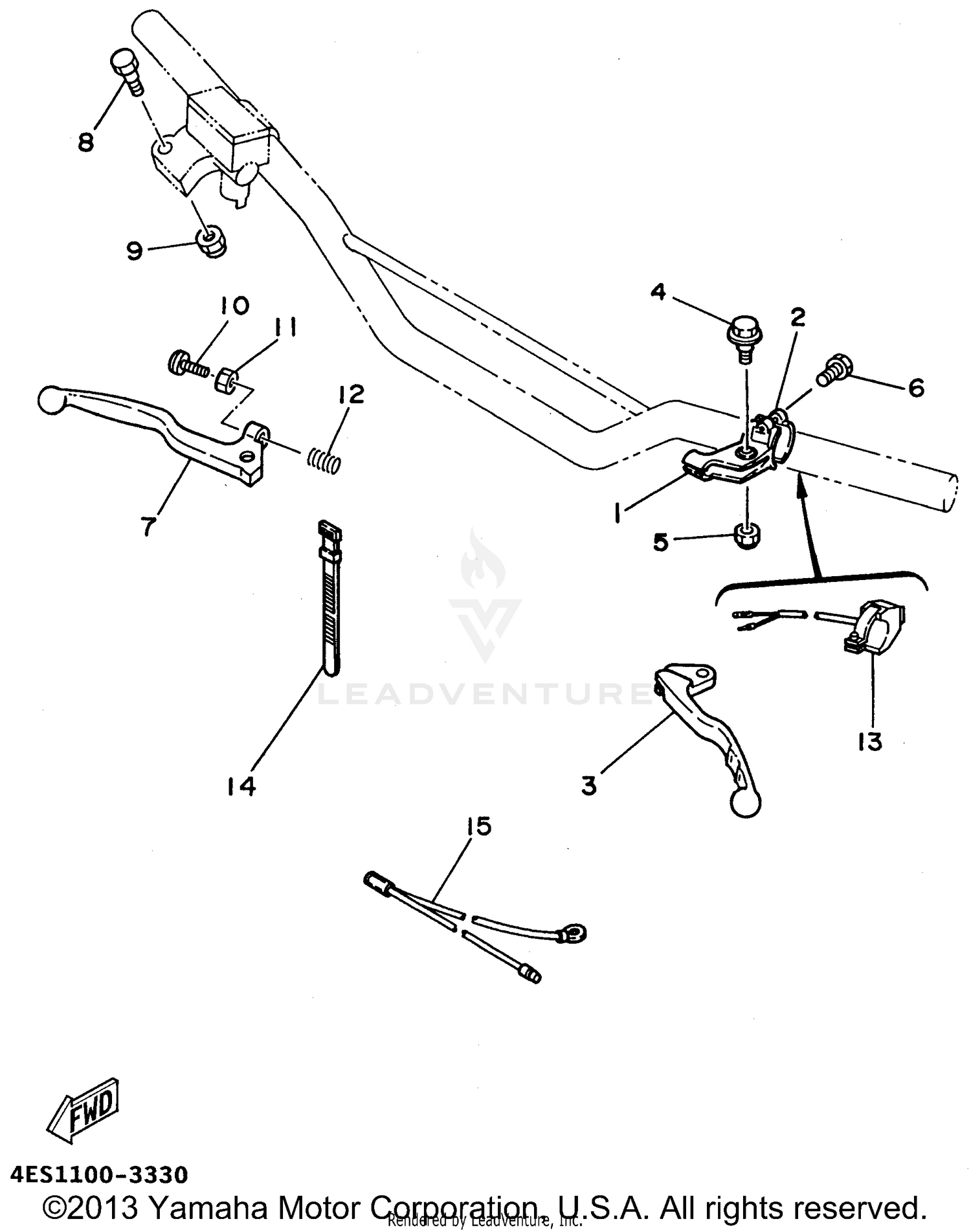 HANDLE SWITCH - LEVER