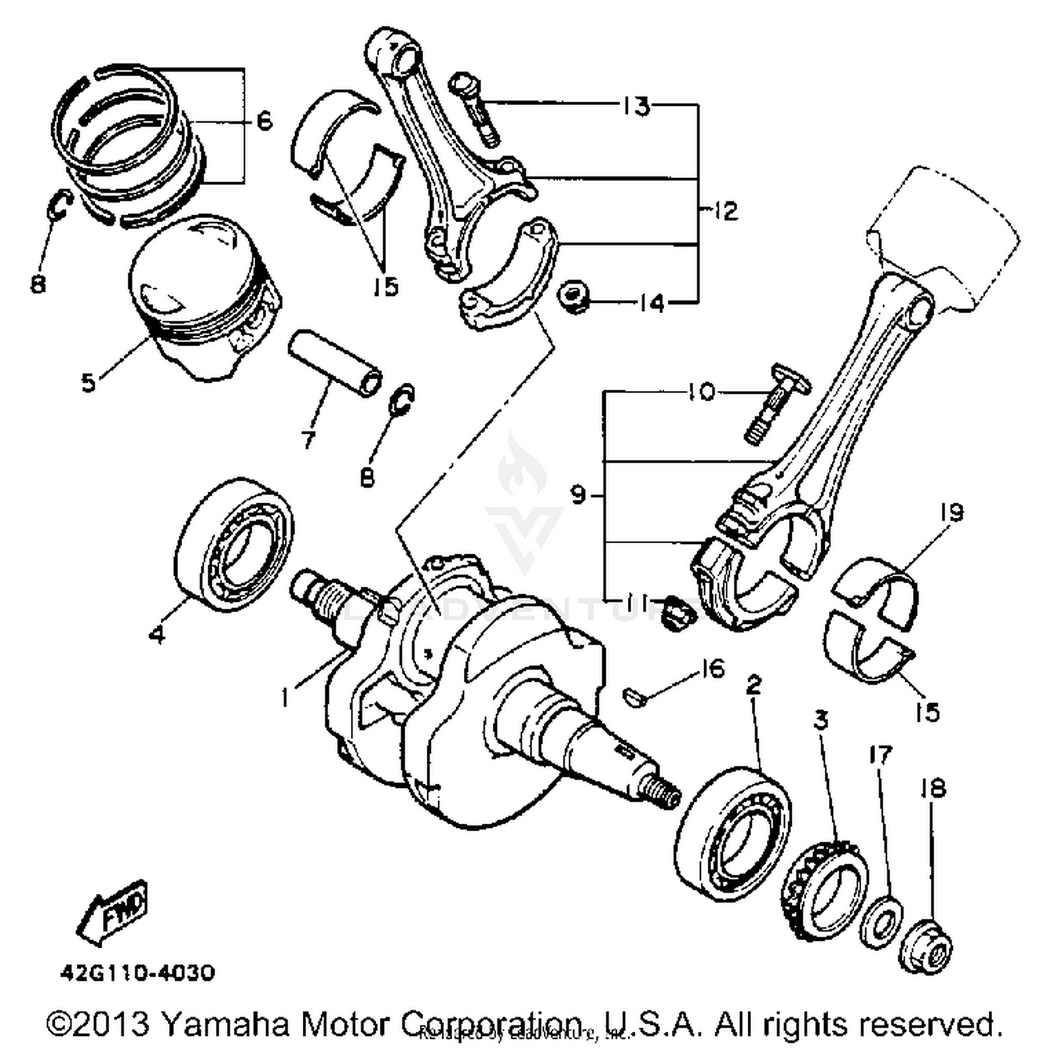 CRANKSHAFT PISTON