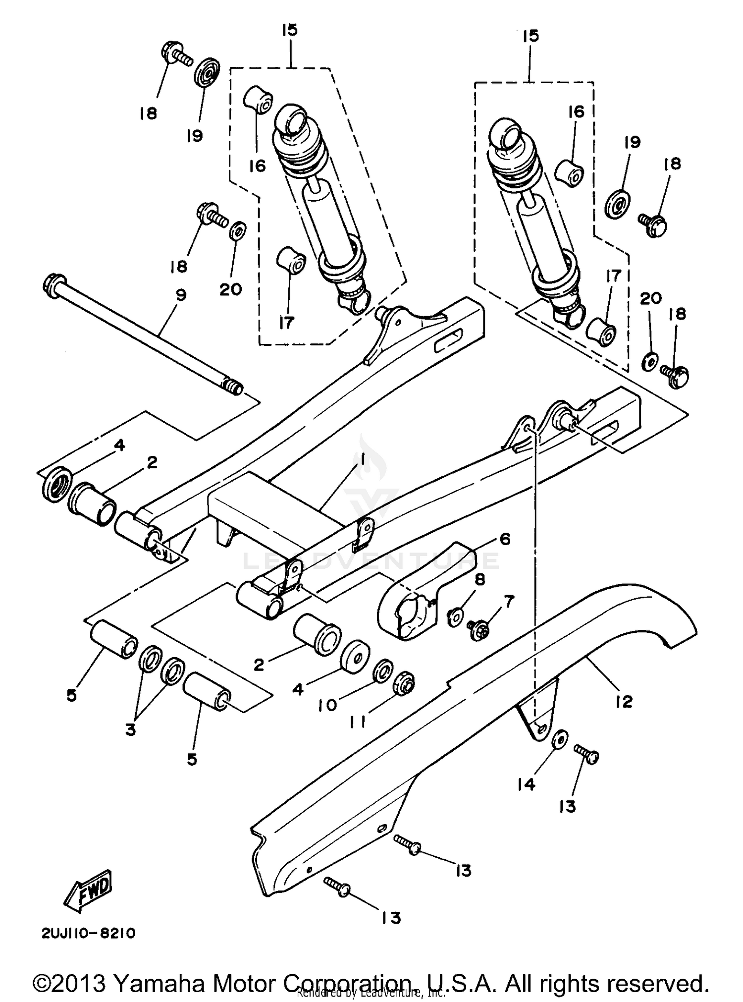 REAR ARM SUSPENSION