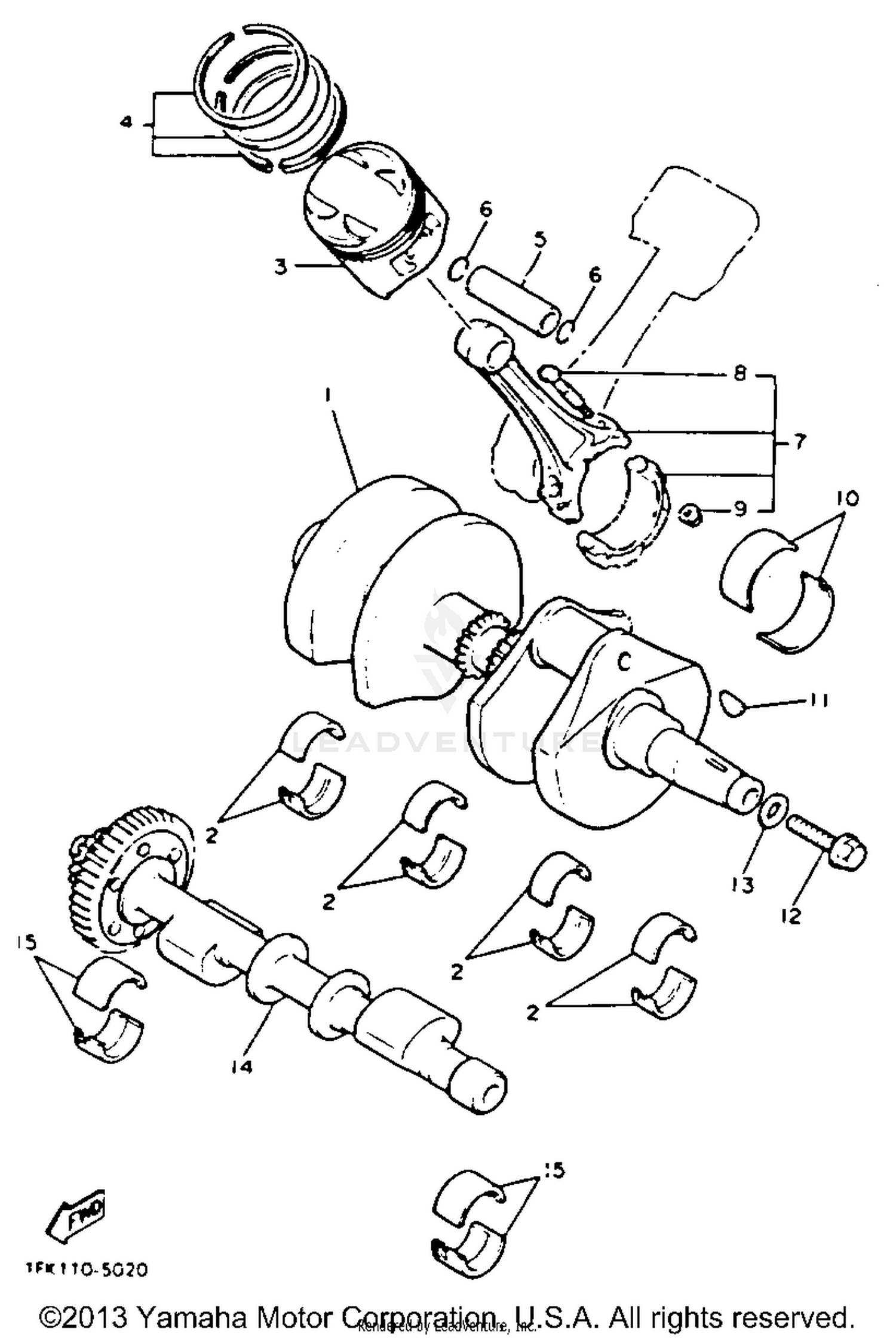 CRANKSHAFT PISTON