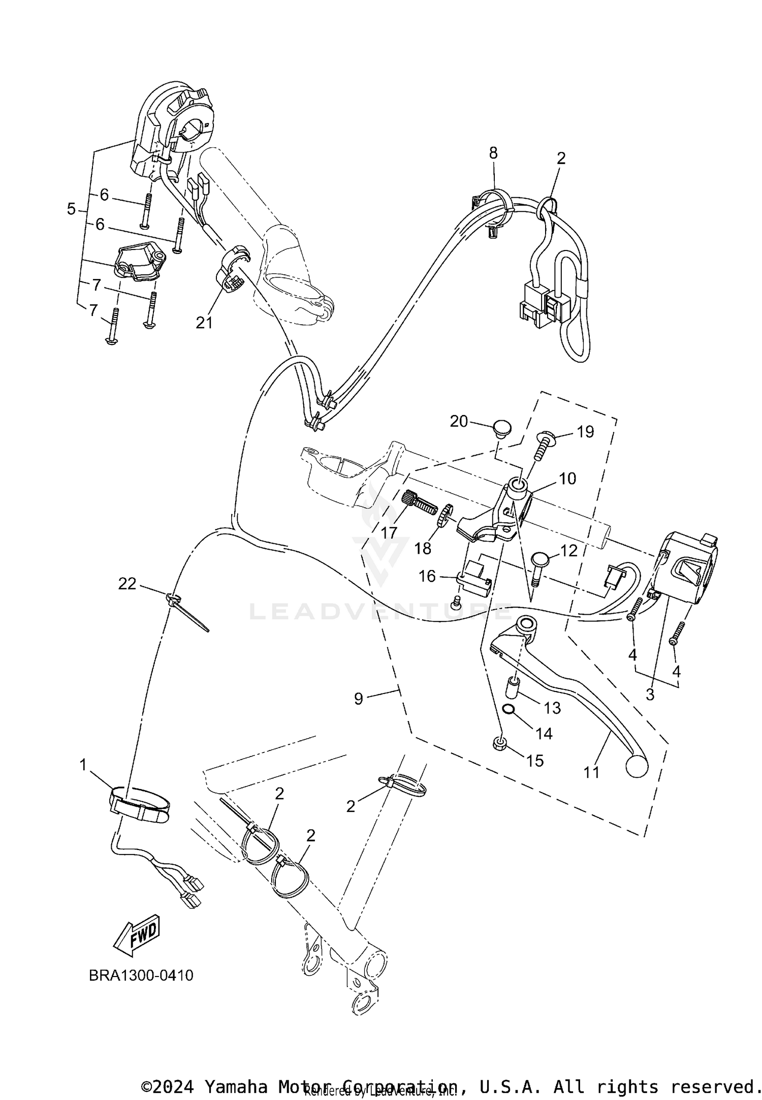 HANDLE SWITCH & LEVER