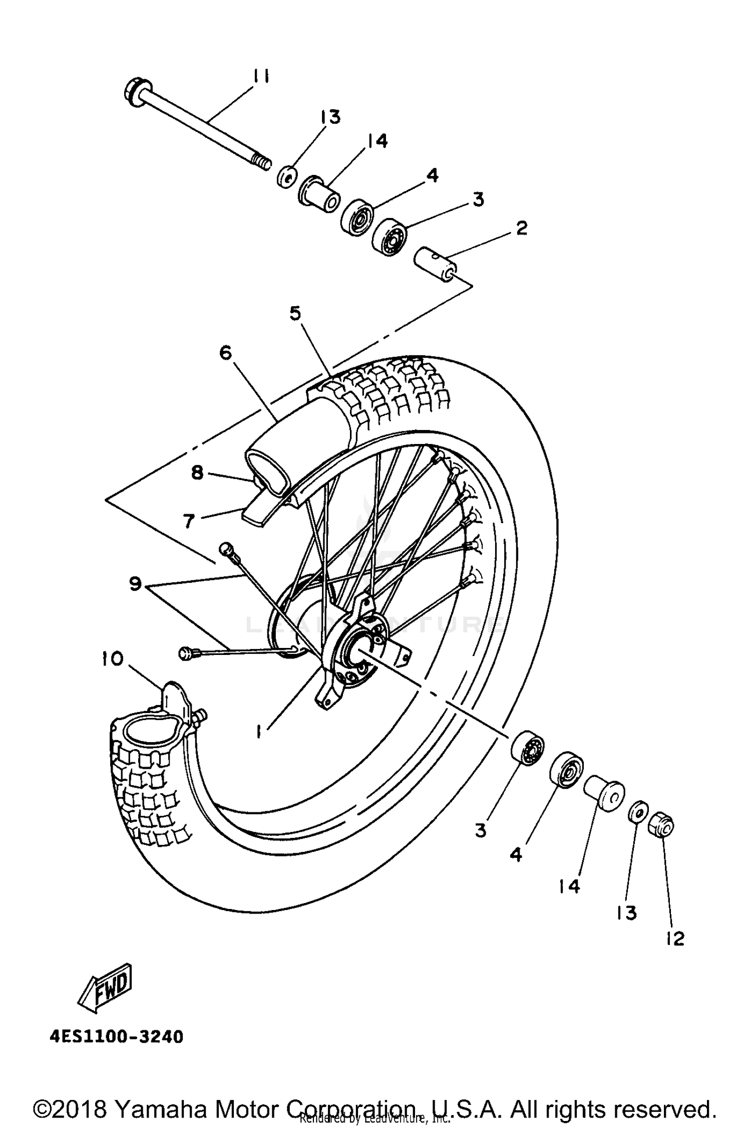 FRONT WHEEL